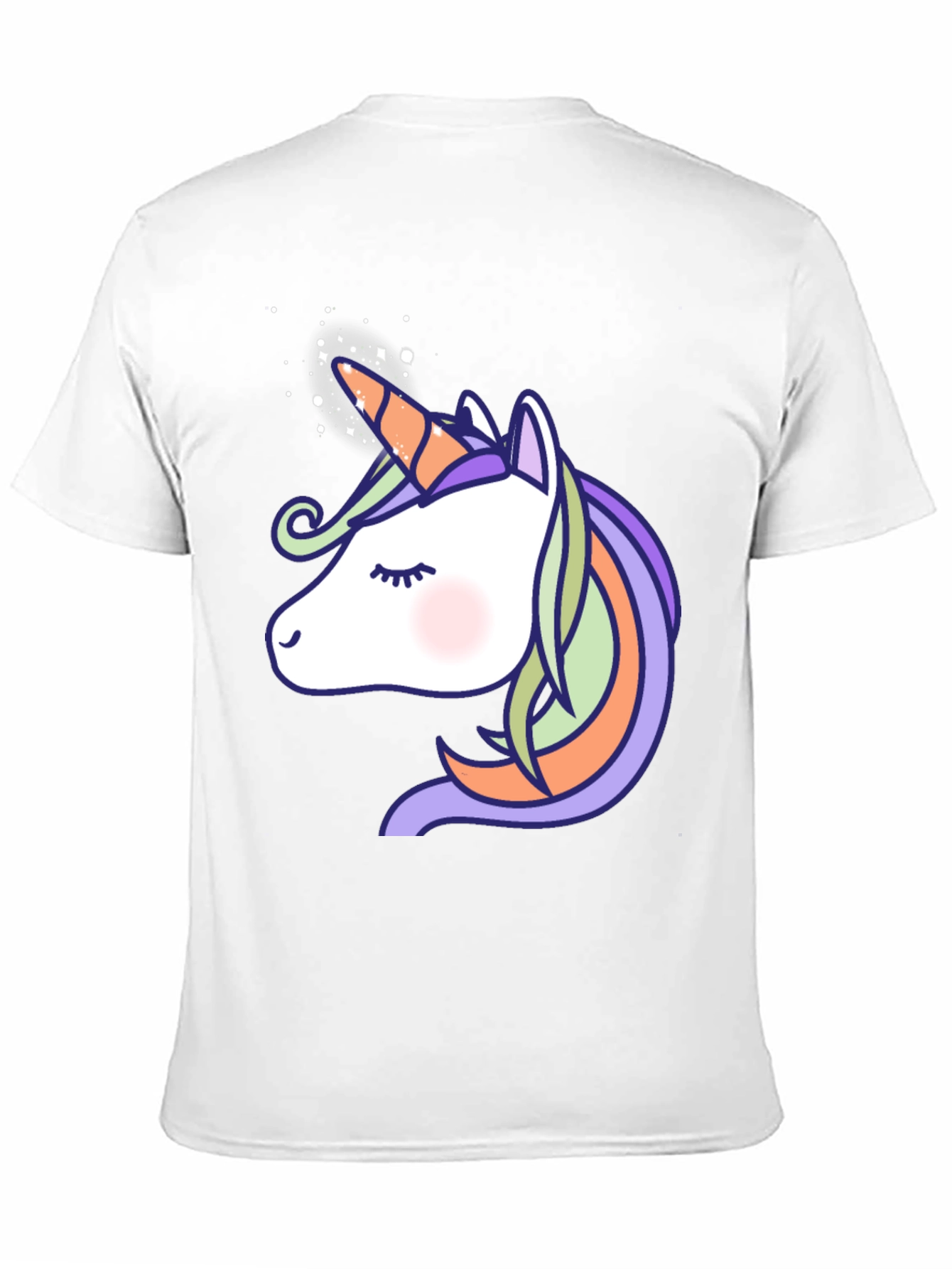 Unicorn Graphic Print T-Shirt