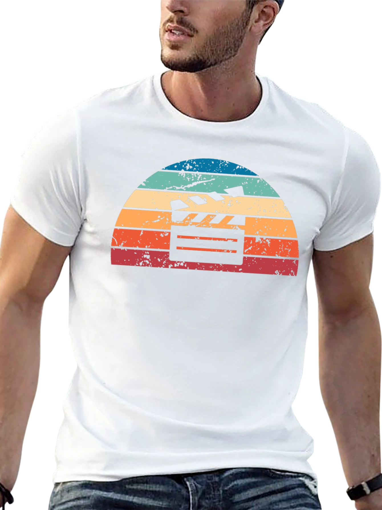 Retro Film Slate Graphic T-Shirt
