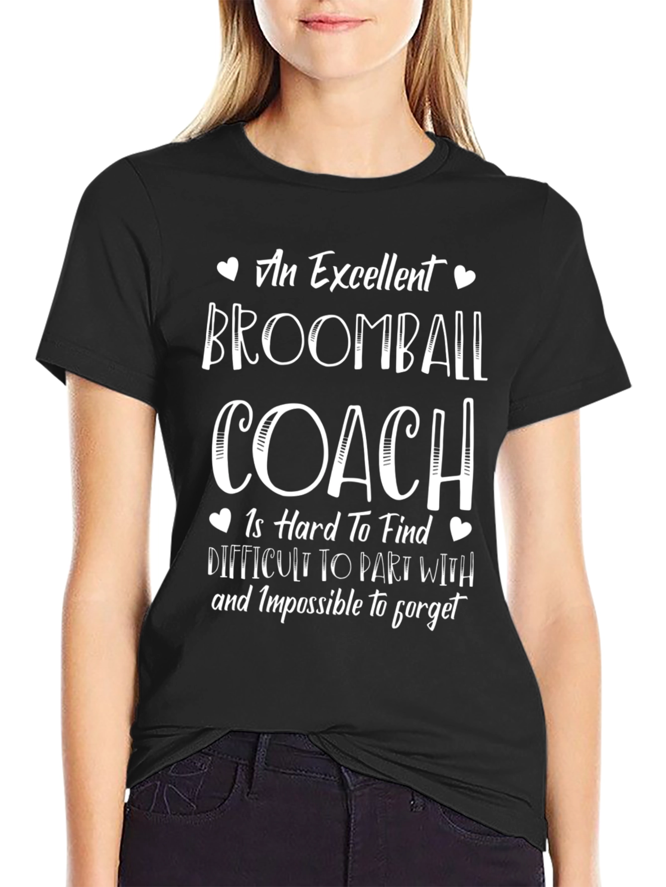 Excellent Broomball Coach T-Shirt