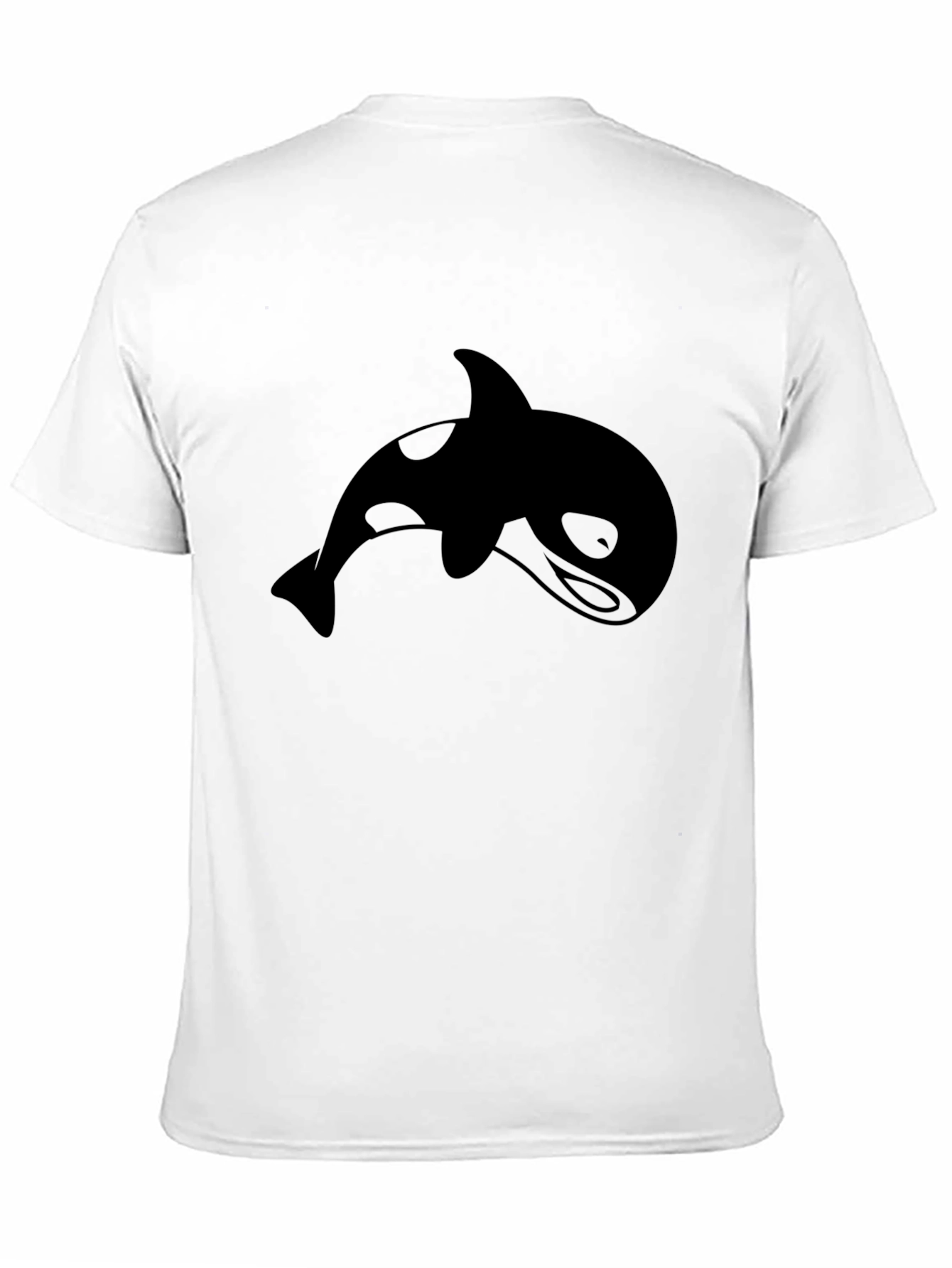 Killer Whale Graphic T-Shirt - Black