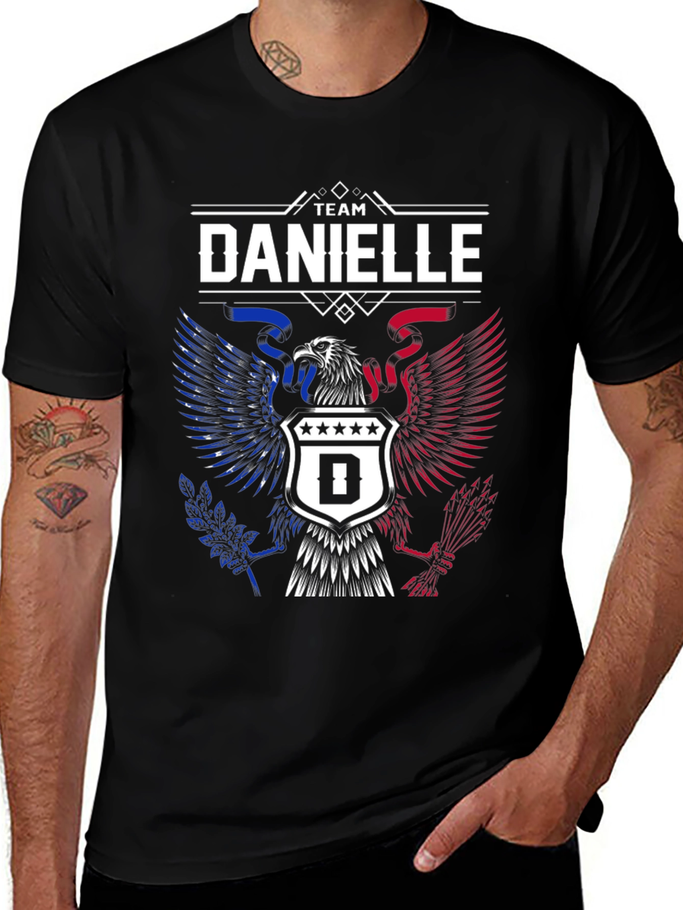 Team Danielle Eagle Crest Graphic Tee