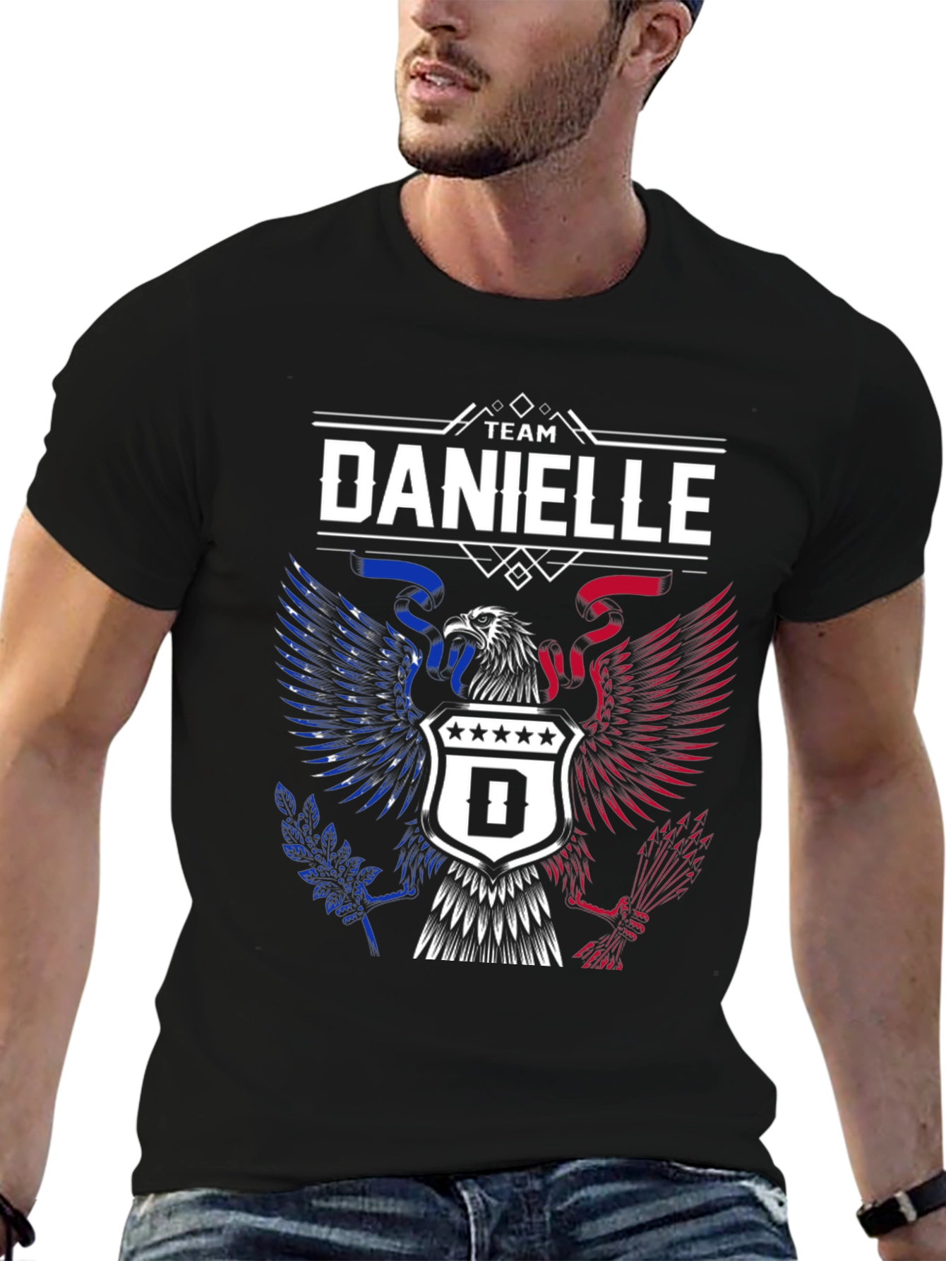 Team Danielle Eagle Crest Graphic Tee