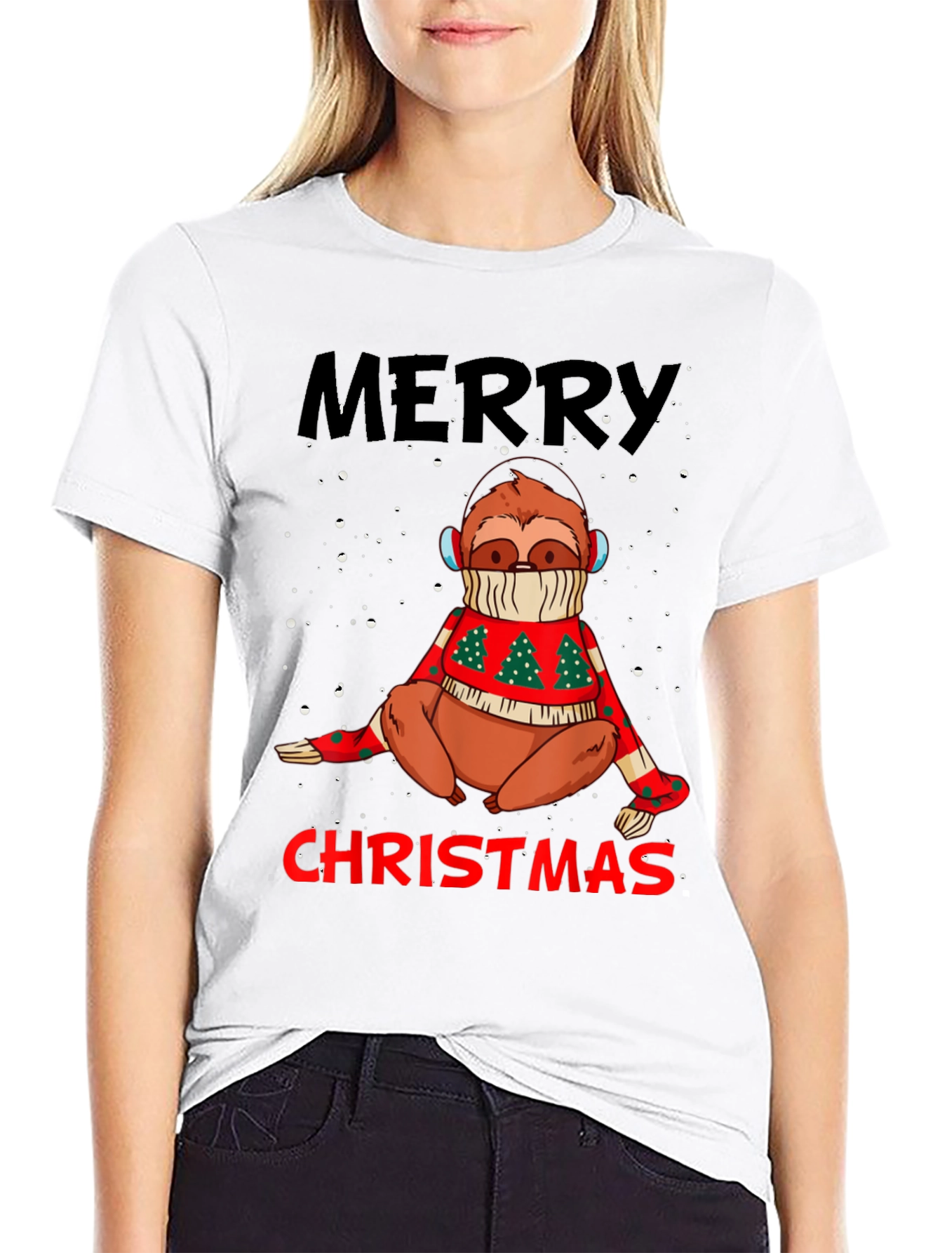 Merry Christmas Sloth T-Shirt