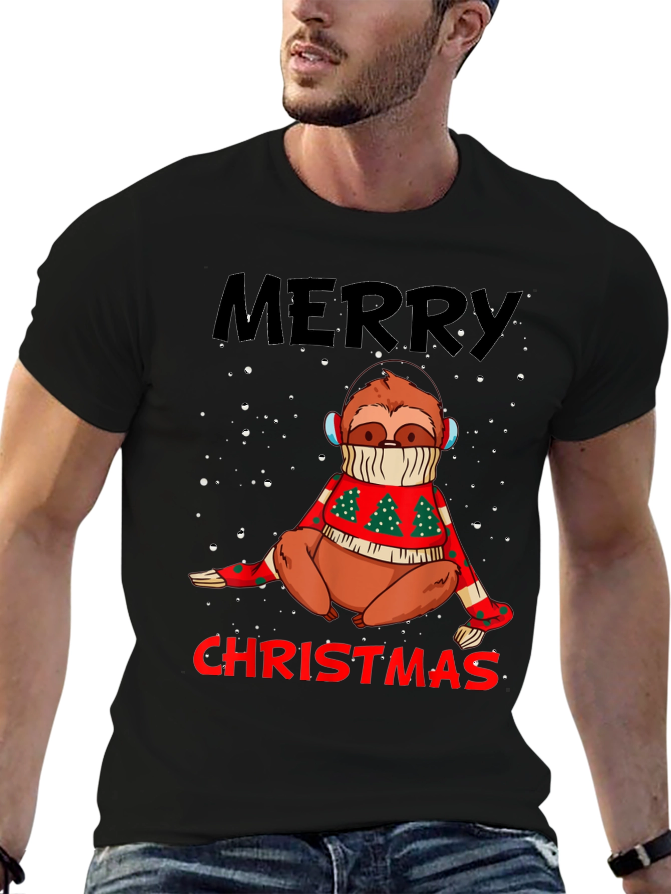Merry Christmas Sloth T-Shirt