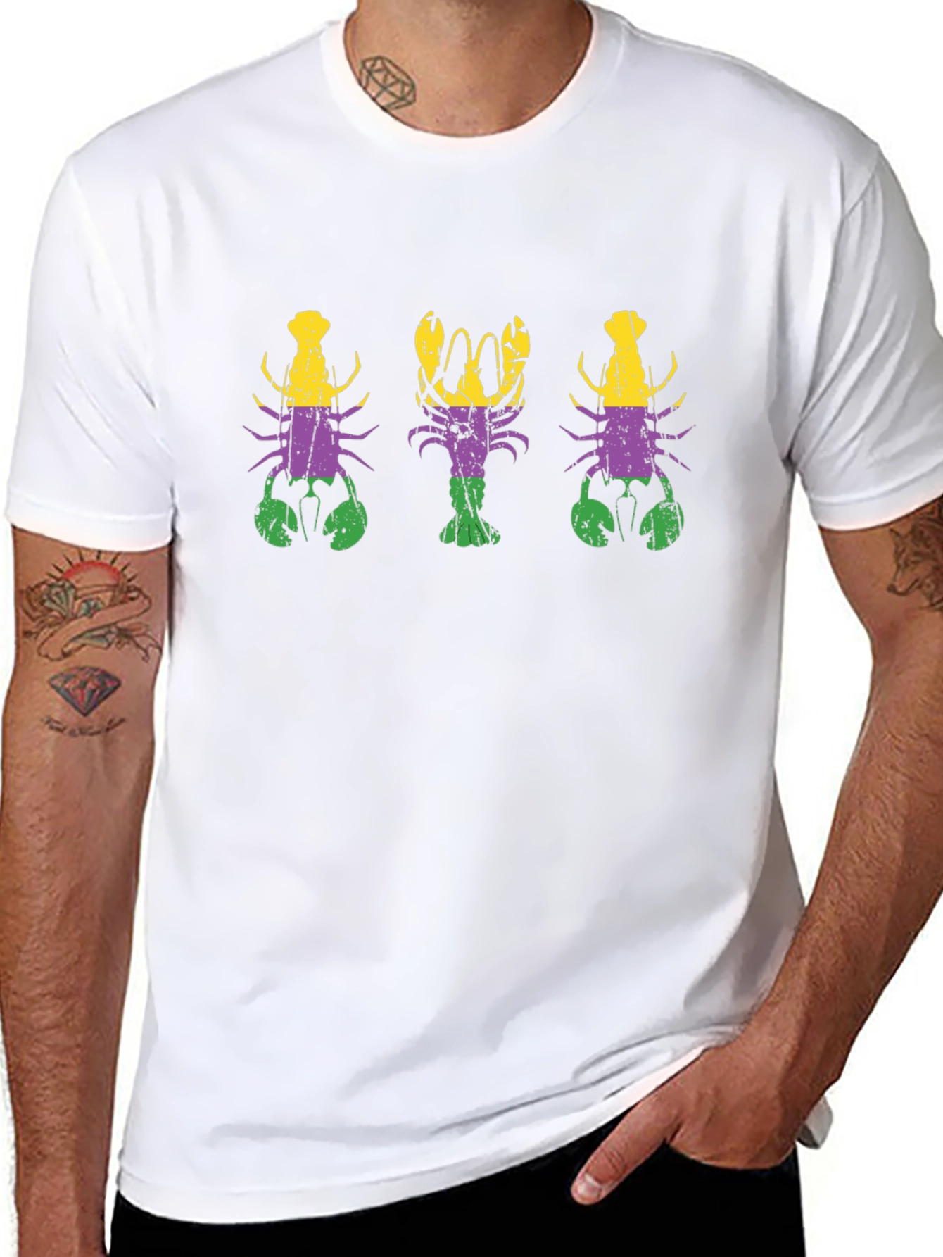 Mardi Gras Crawfish T-Shirt