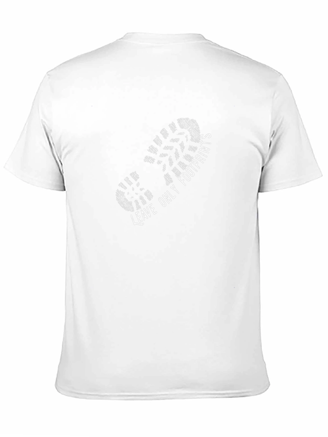Leave Only Footprints Graphic T-Shirt