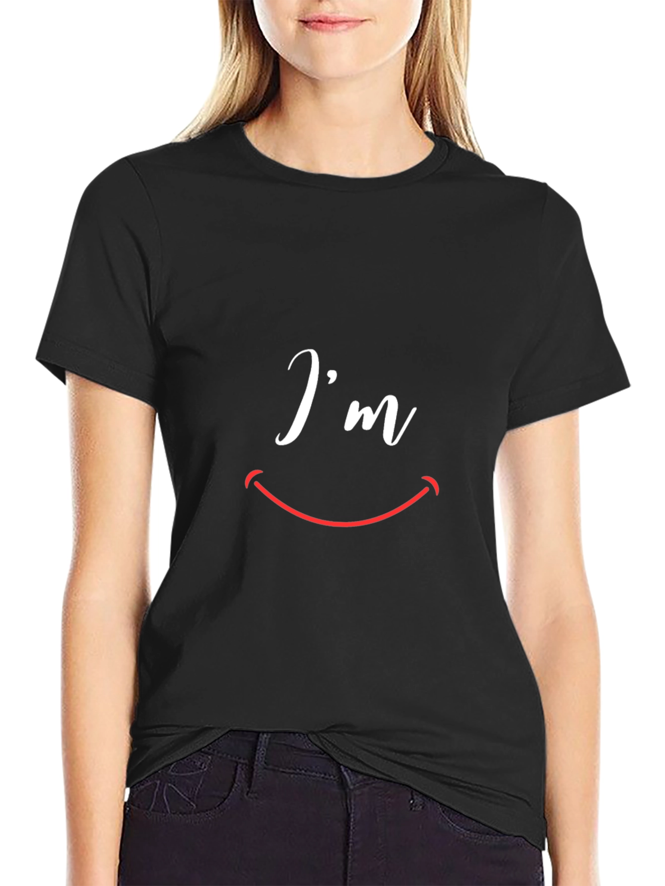 Im Smiley Face T-Shirt