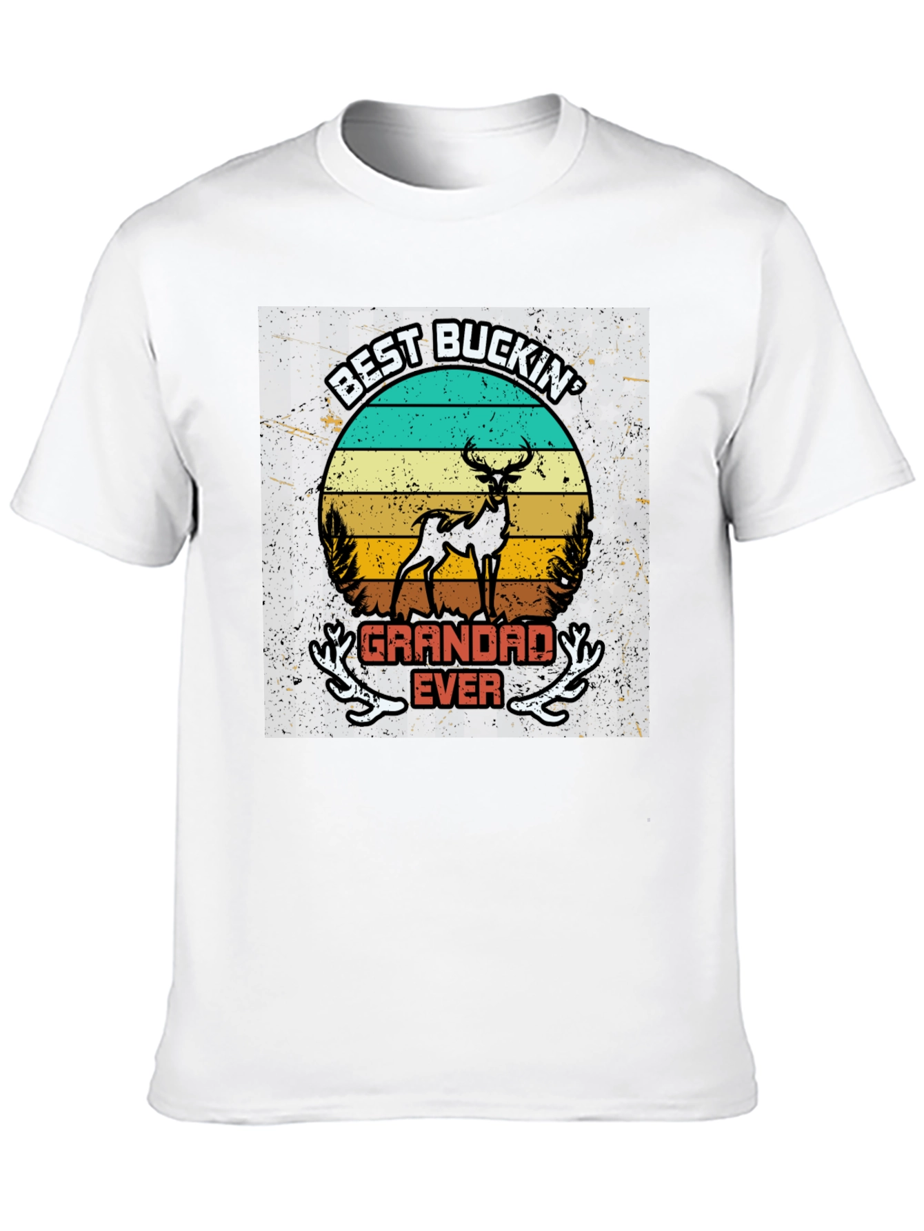 Best Buckin Grandad Ever T-Shirt
