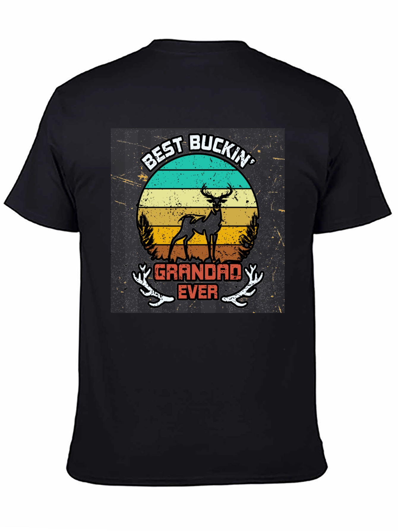 Best Buckin Grandad Ever T-Shirt