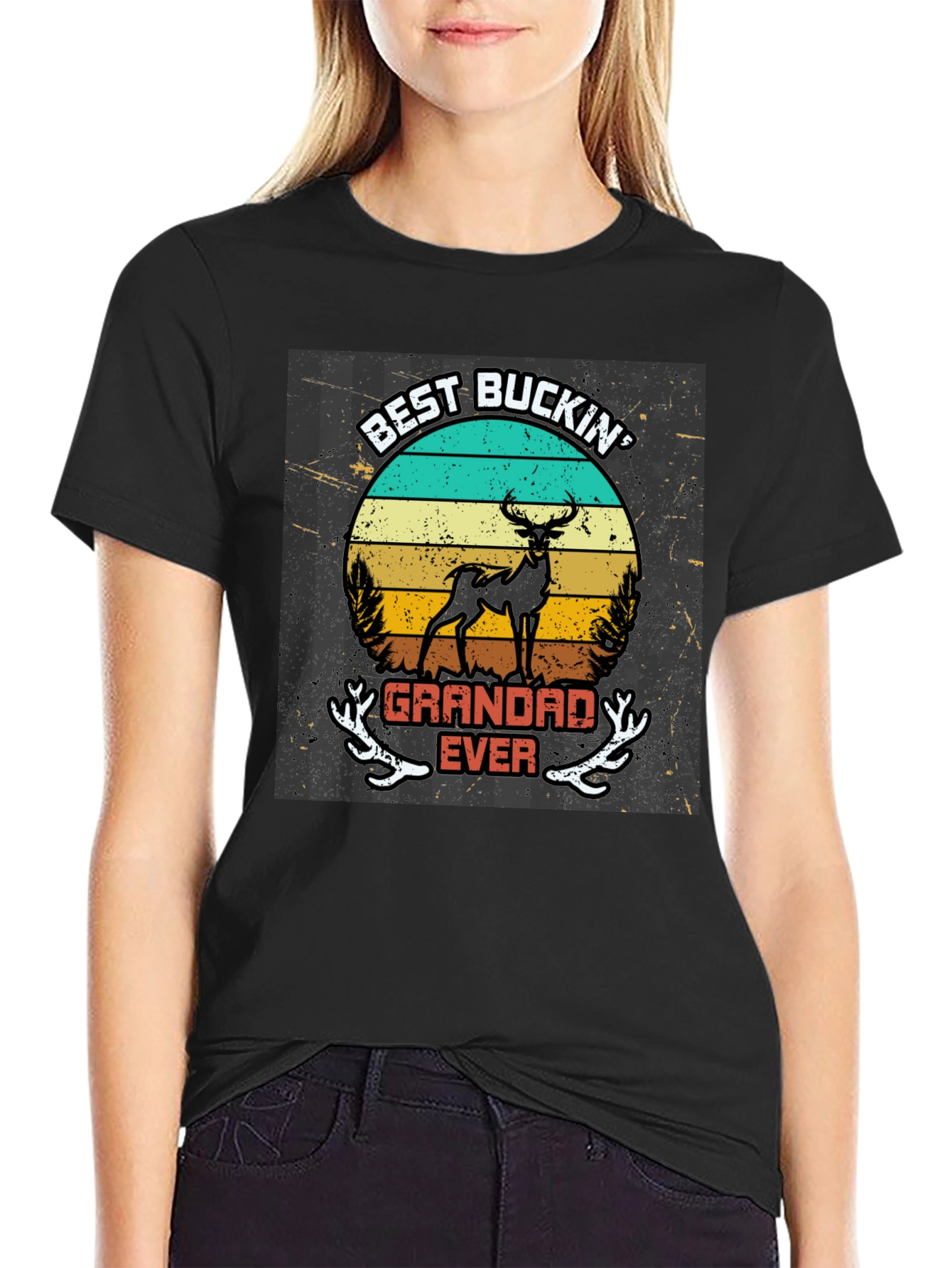 Best Buckin Grandad Ever T-Shirt