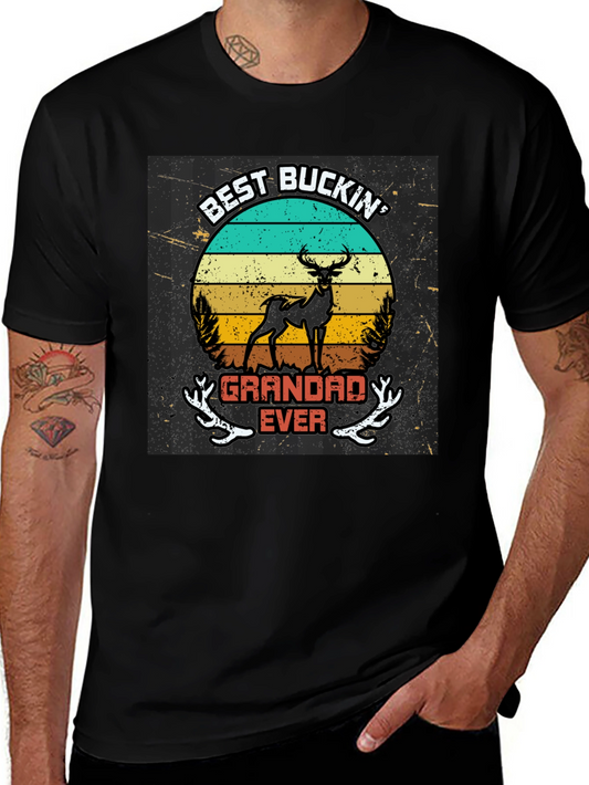 Best Buckin Grandad Ever T-Shirt