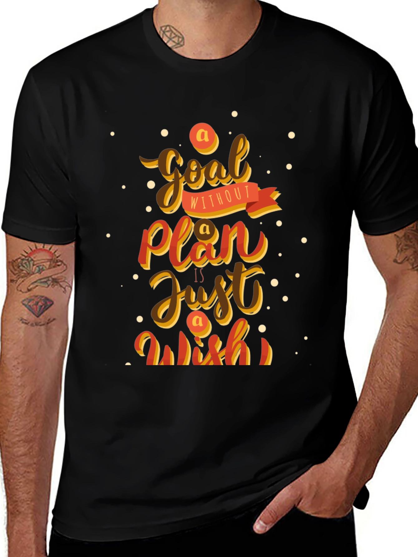 Motivational T-Shirt: Goal Without Plan