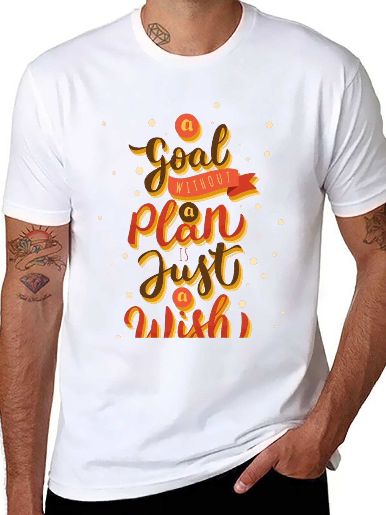 Motivational T-Shirt: Goal Without Plan