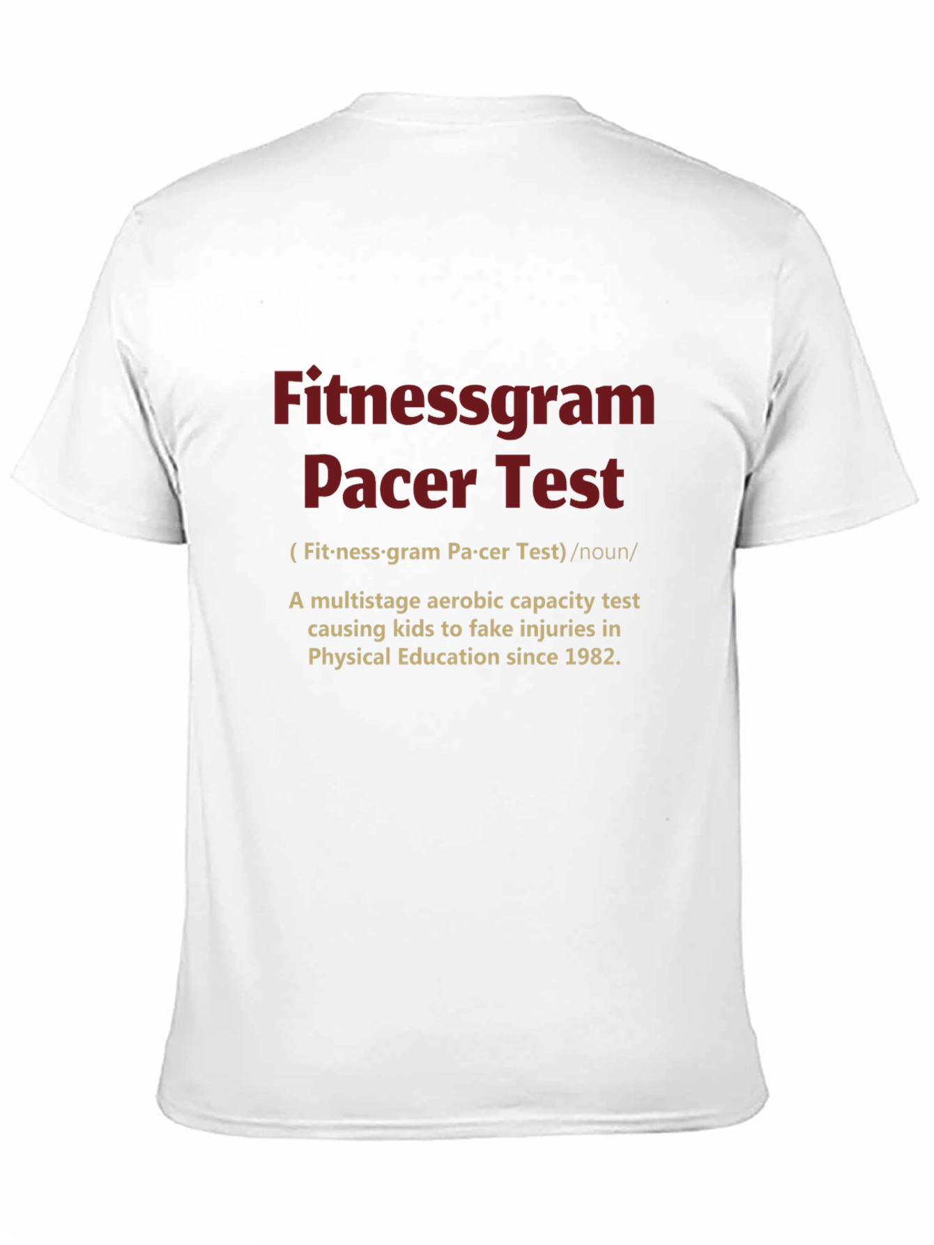 Fitnessgram Pacer Test Graphic Tee