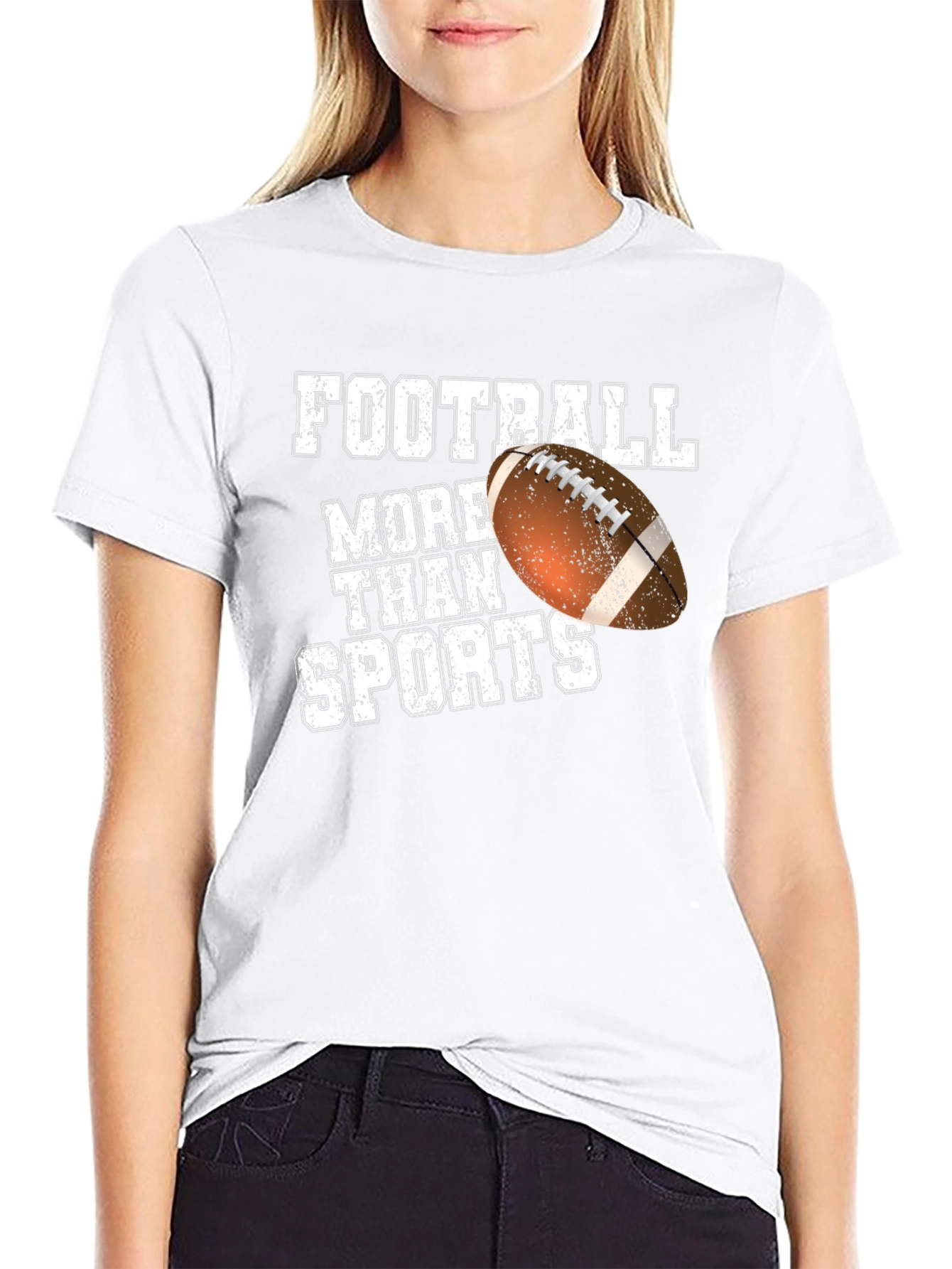 Football More Than Sports Graphic T-Shirt
