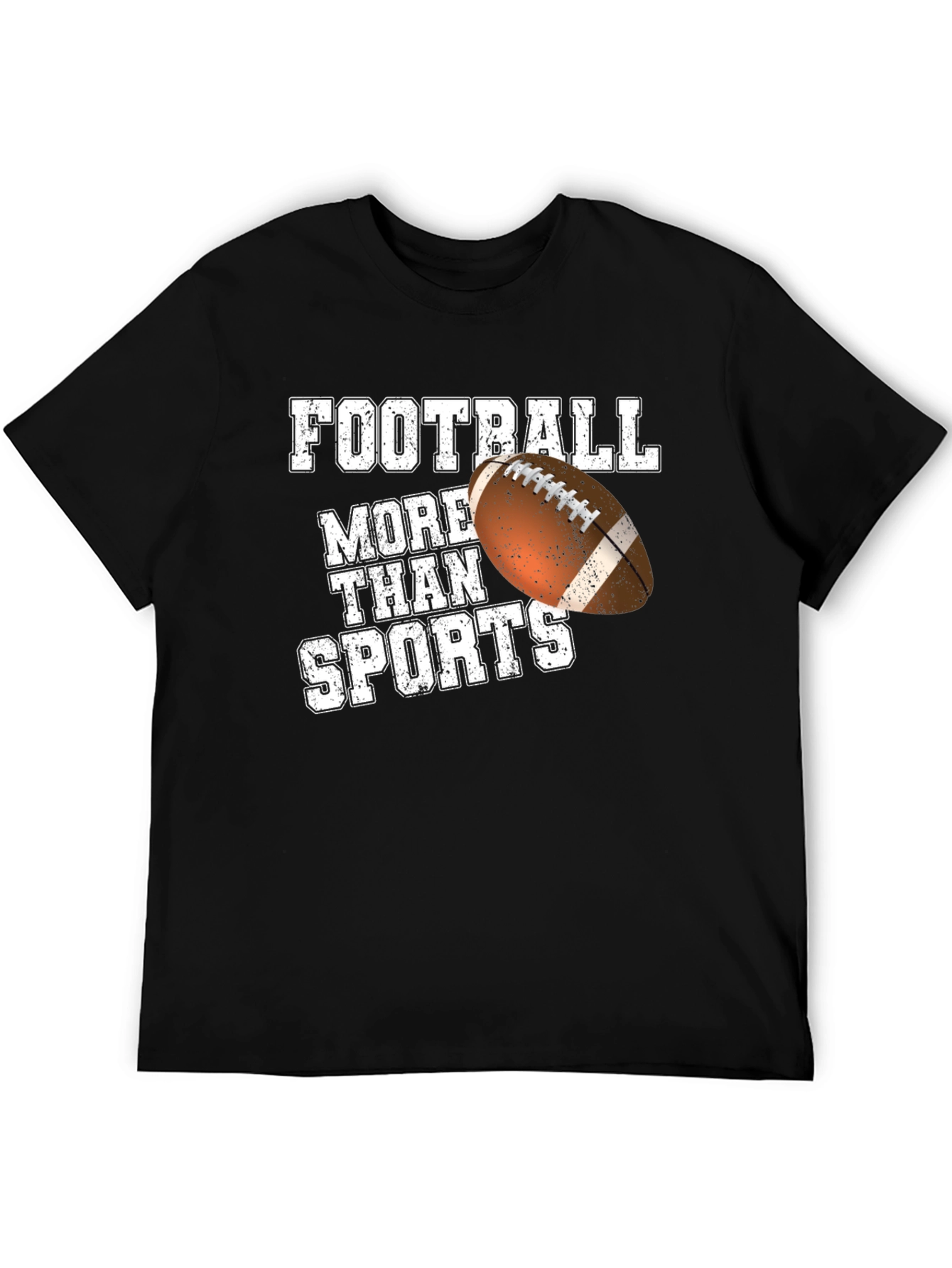 Football More Than Sports Graphic T-Shirt
