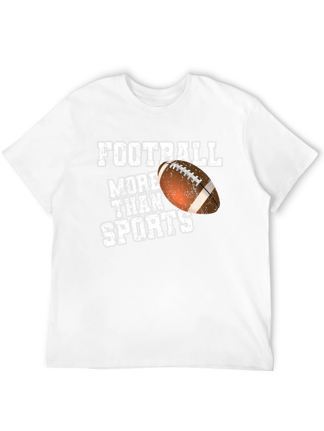 Football More Than Sports Graphic T-Shirt