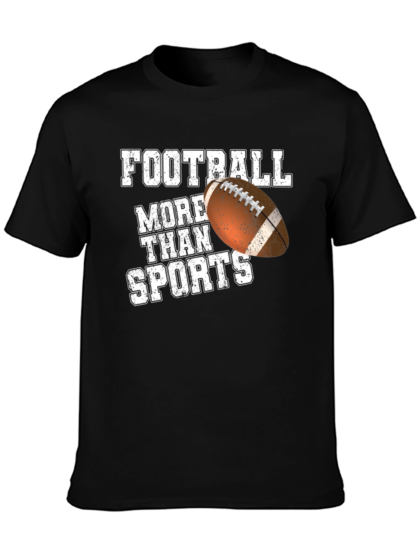 Football More Than Sports Graphic T-Shirt