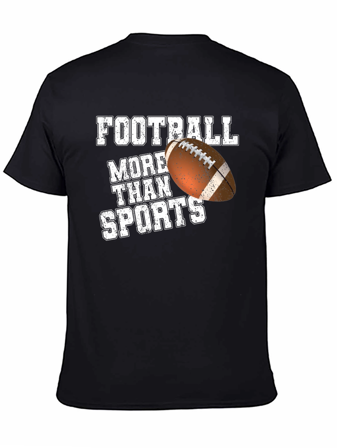 Football More Than Sports Graphic T-Shirt