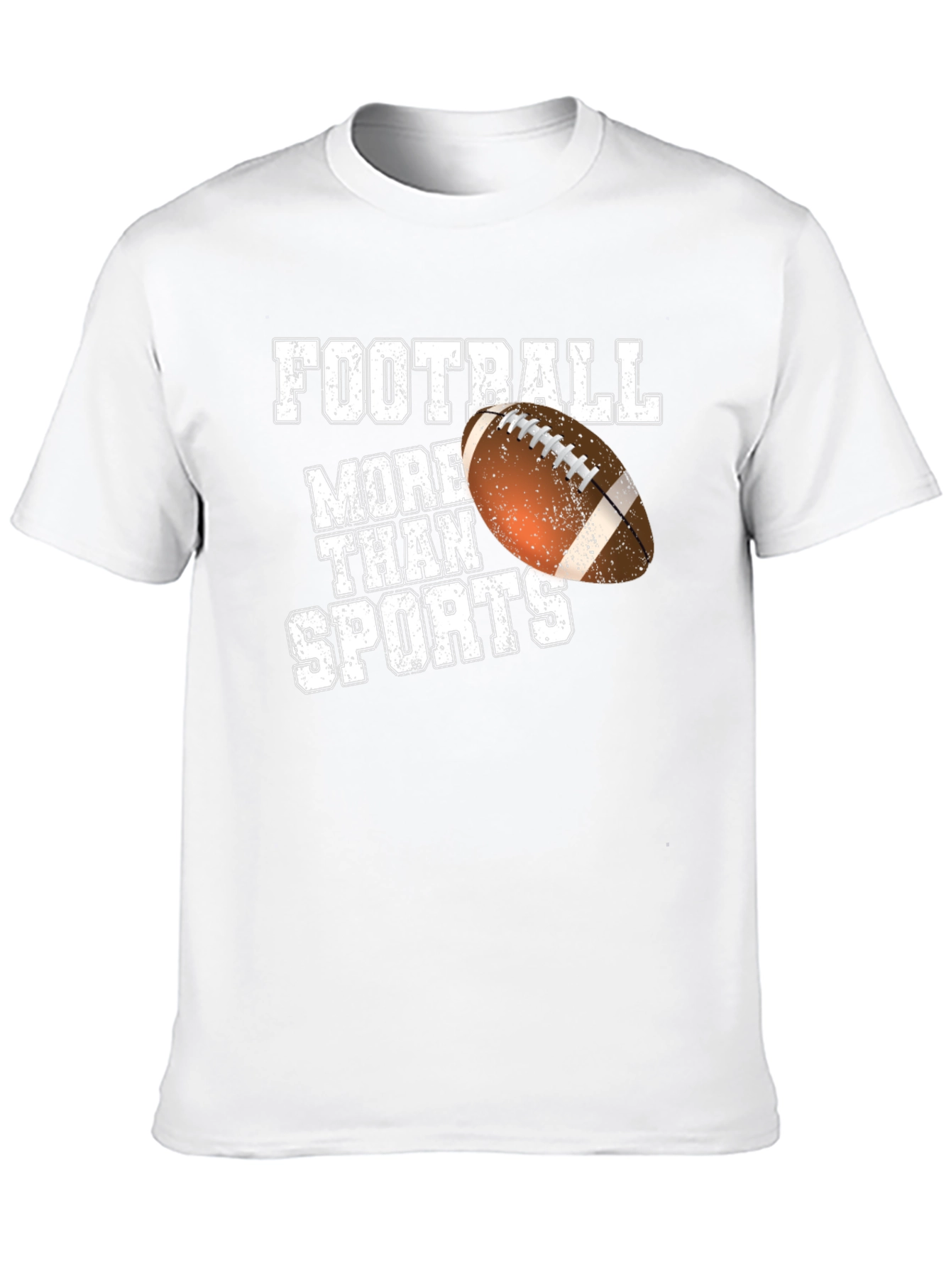 Football More Than Sports Graphic T-Shirt