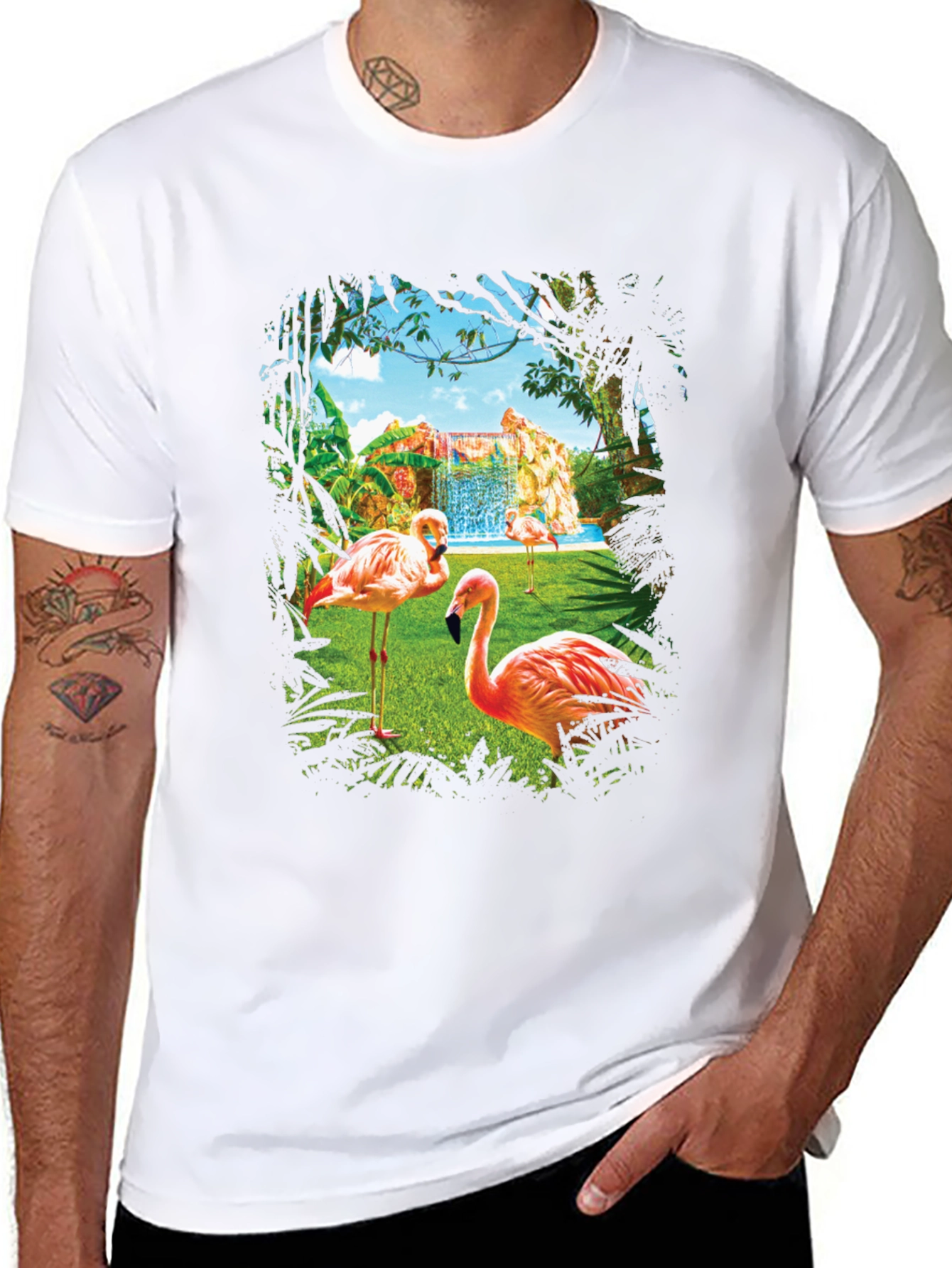 Tropical Flamingo Tee: Paradise Found!
