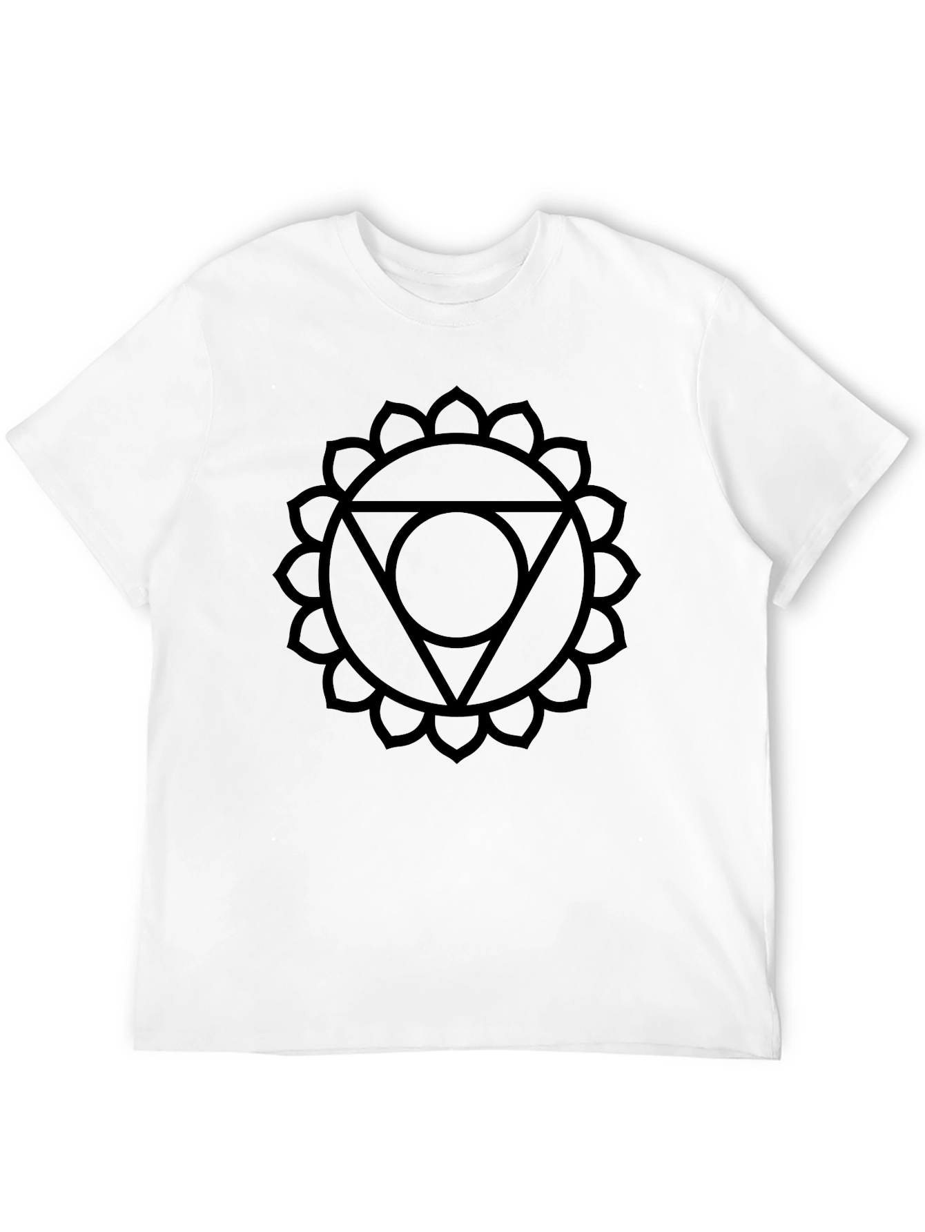 Black Chakra Symbol T-Shirt
