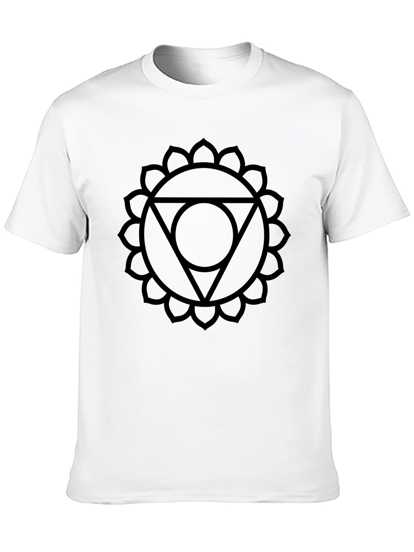 Black Chakra Symbol T-Shirt