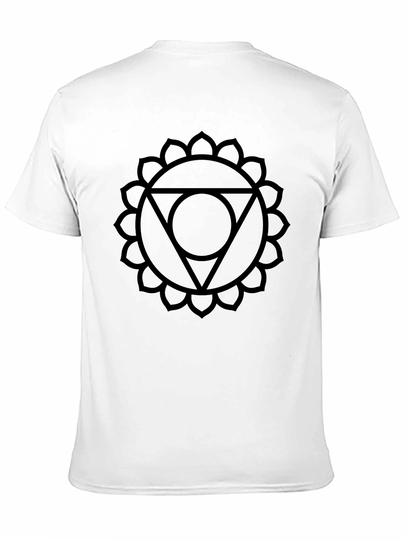Black Chakra Symbol T-Shirt