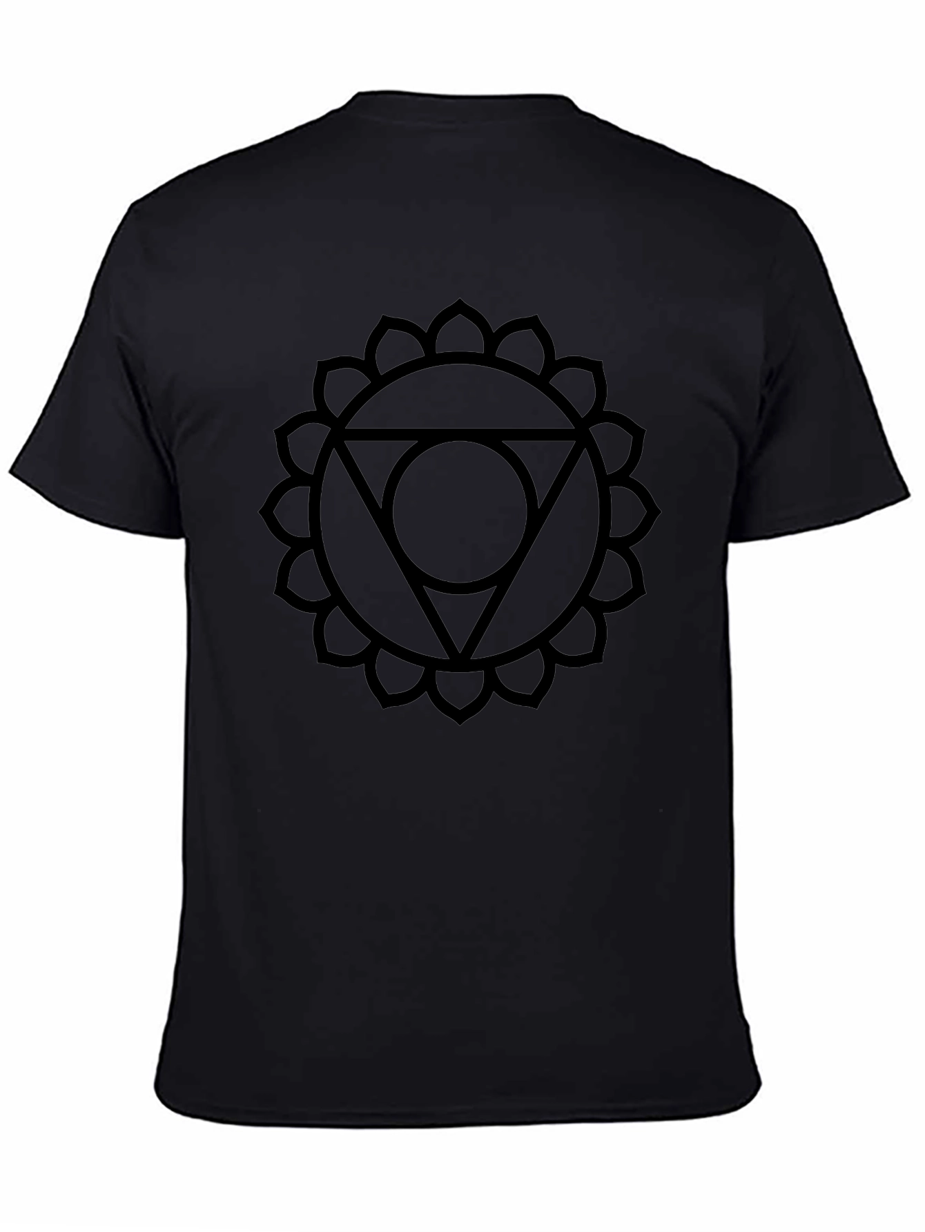 Black Chakra Symbol T-Shirt