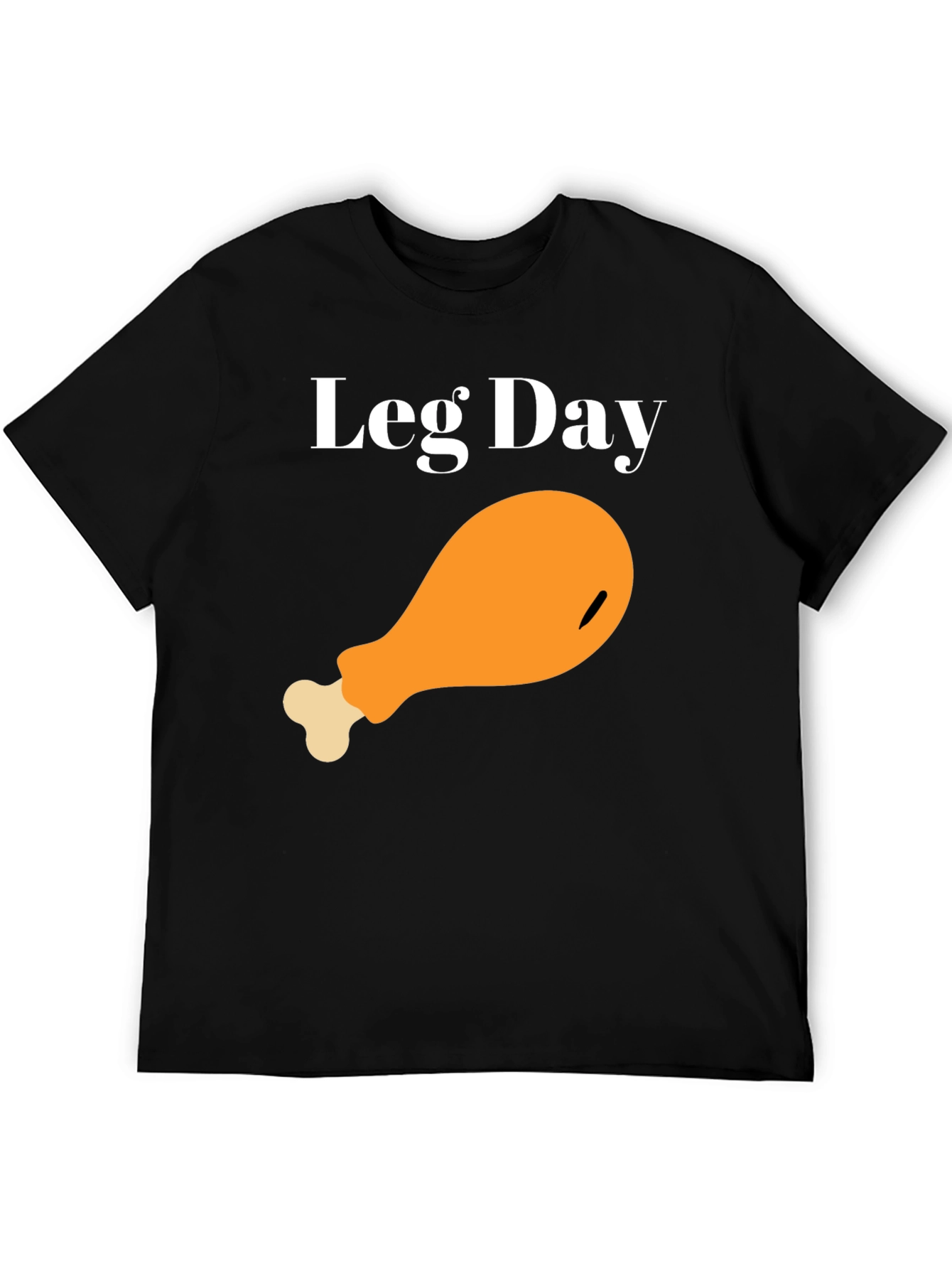 Leg Day Chicken T-Shirt - Funny Workout Tee