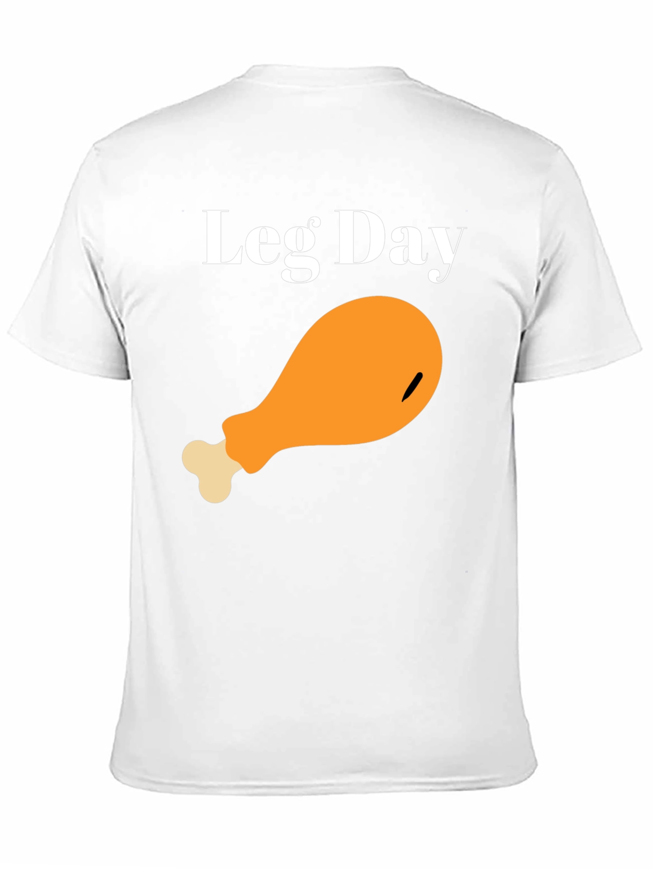 Leg Day Chicken T-Shirt - Funny Workout Tee