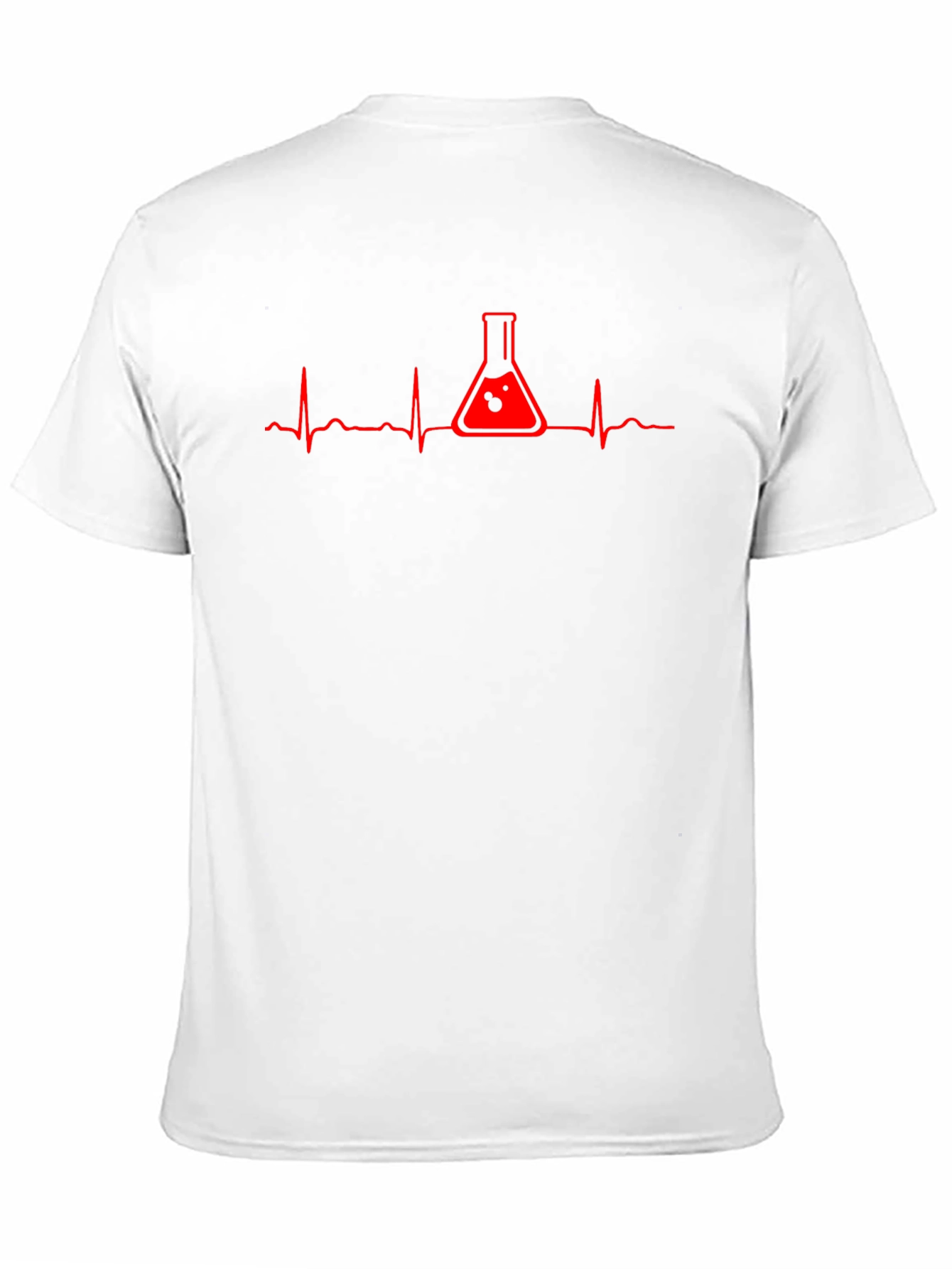 Science Heartbeat Black T-Shirt