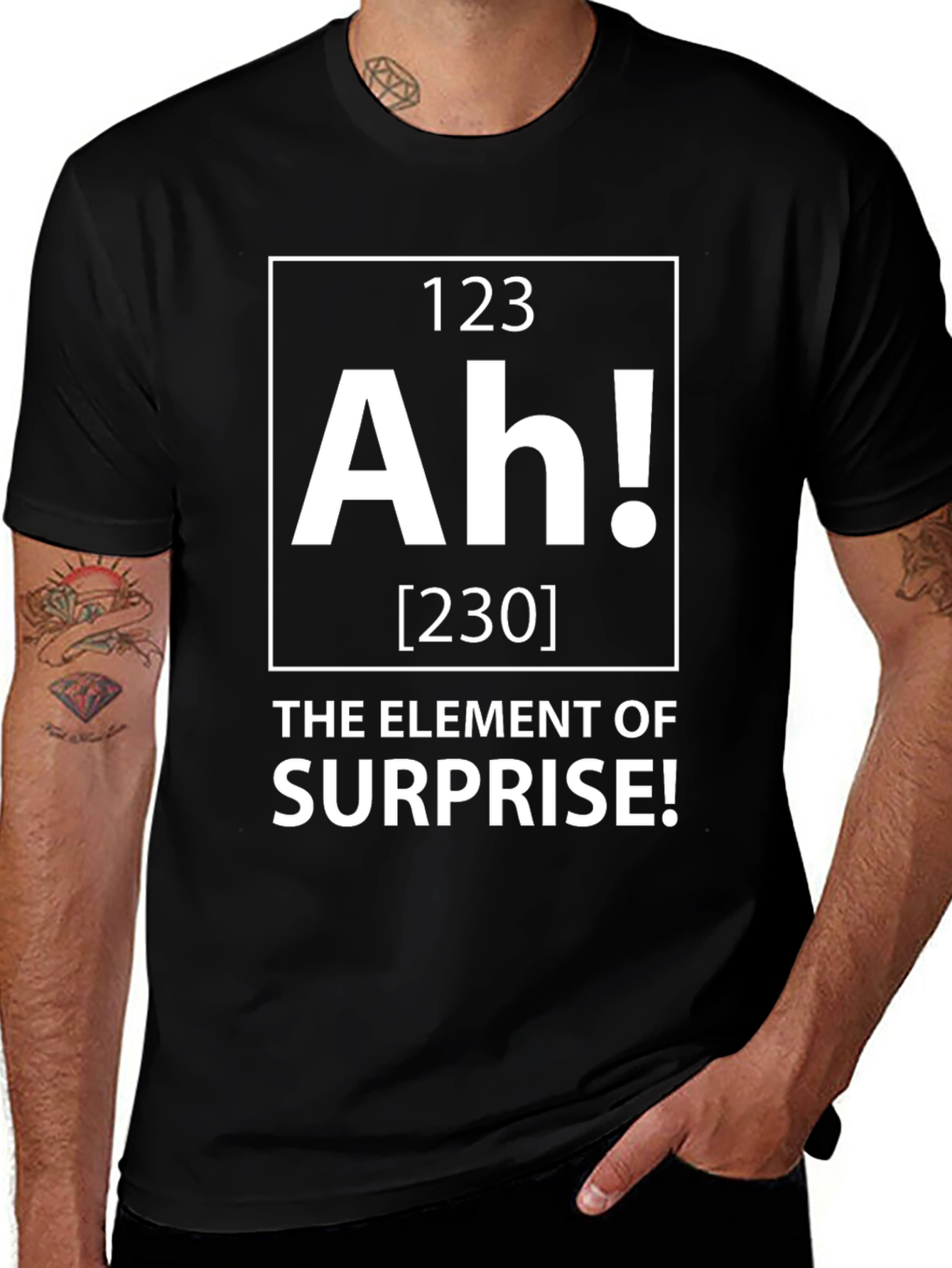 Funny Element of Surprise Graphic T-Shirt