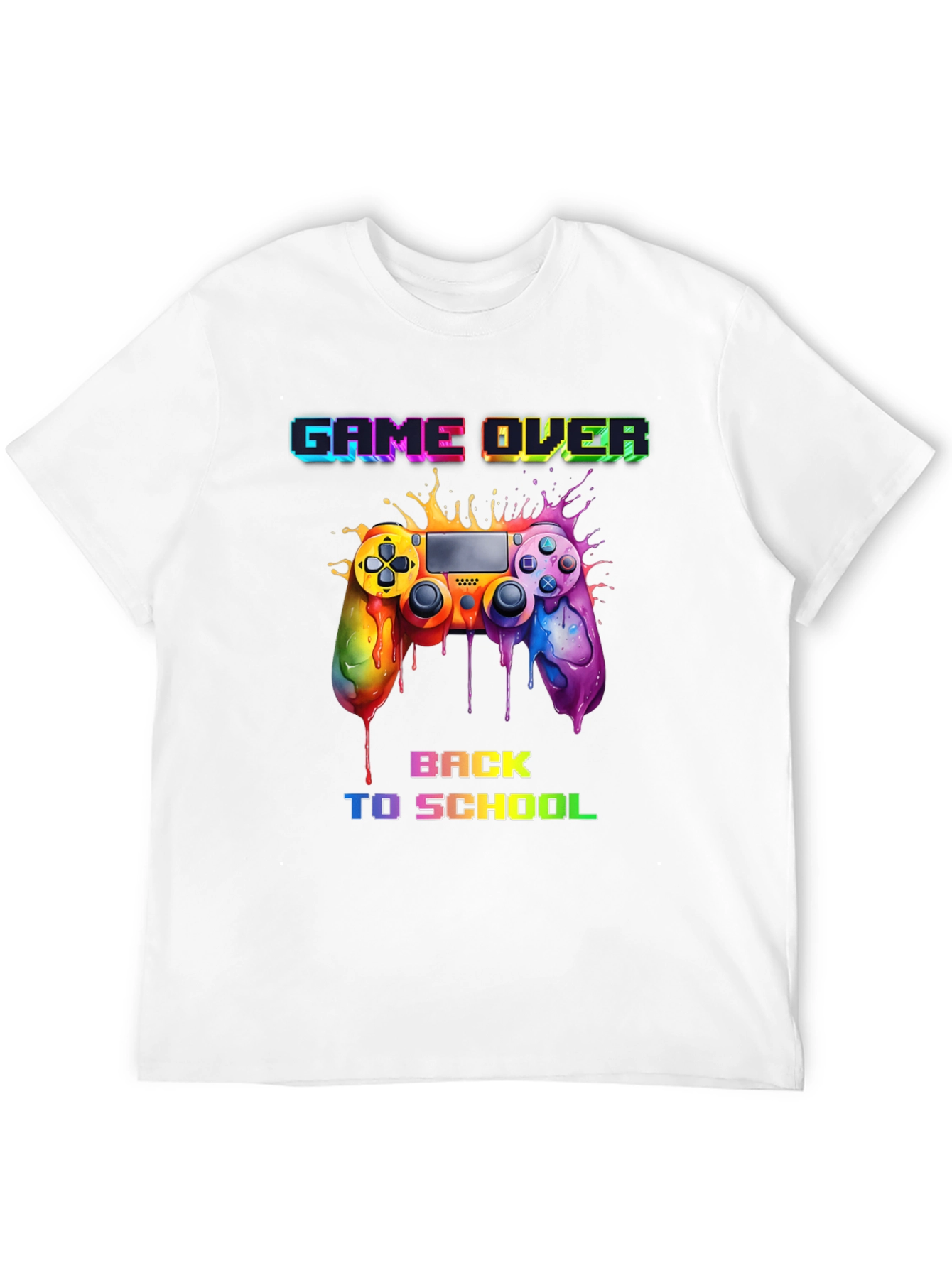Game Over Back to School Graphic Tee