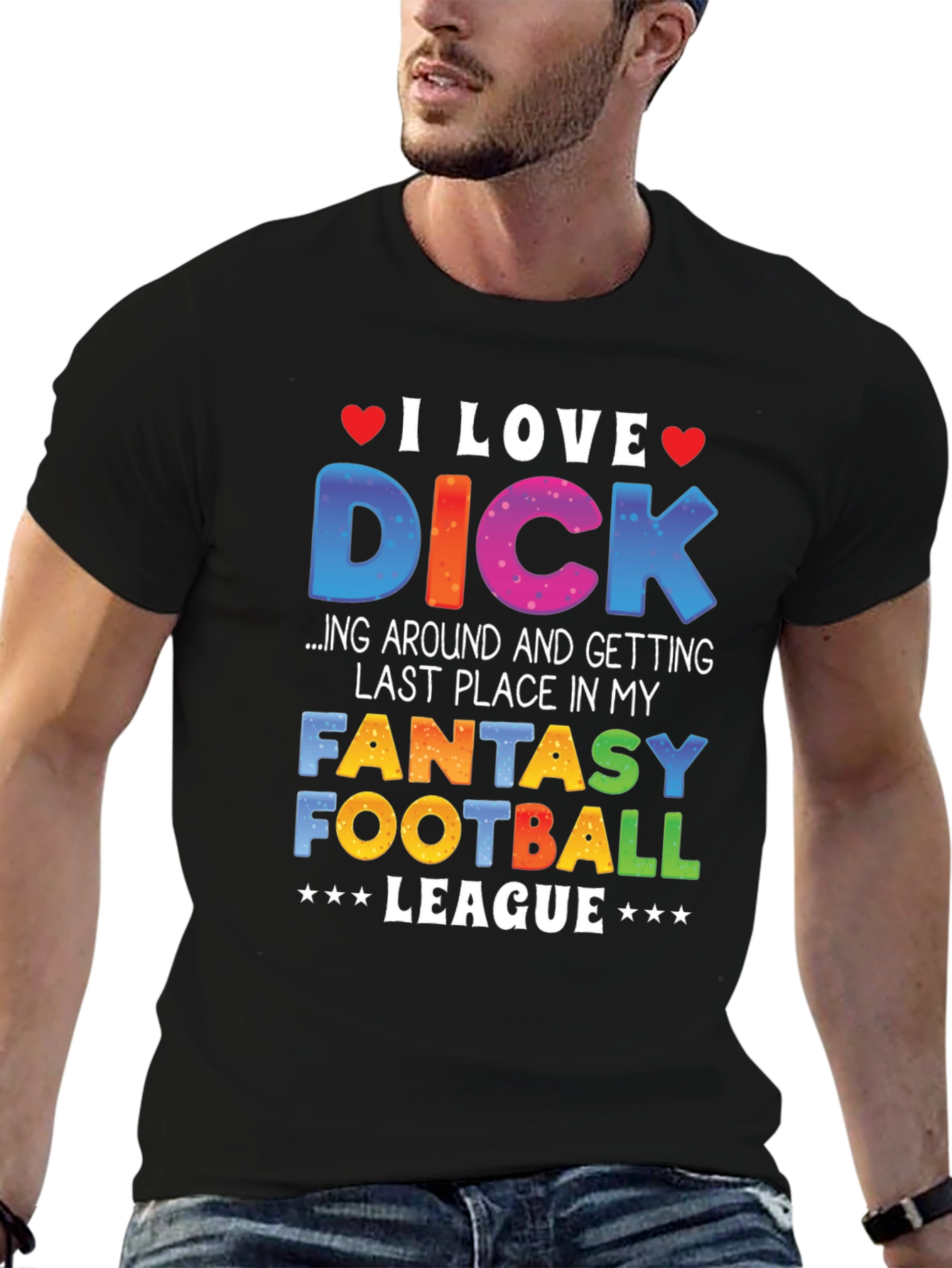 I Love Dick Fantasy Football League T-Shirt