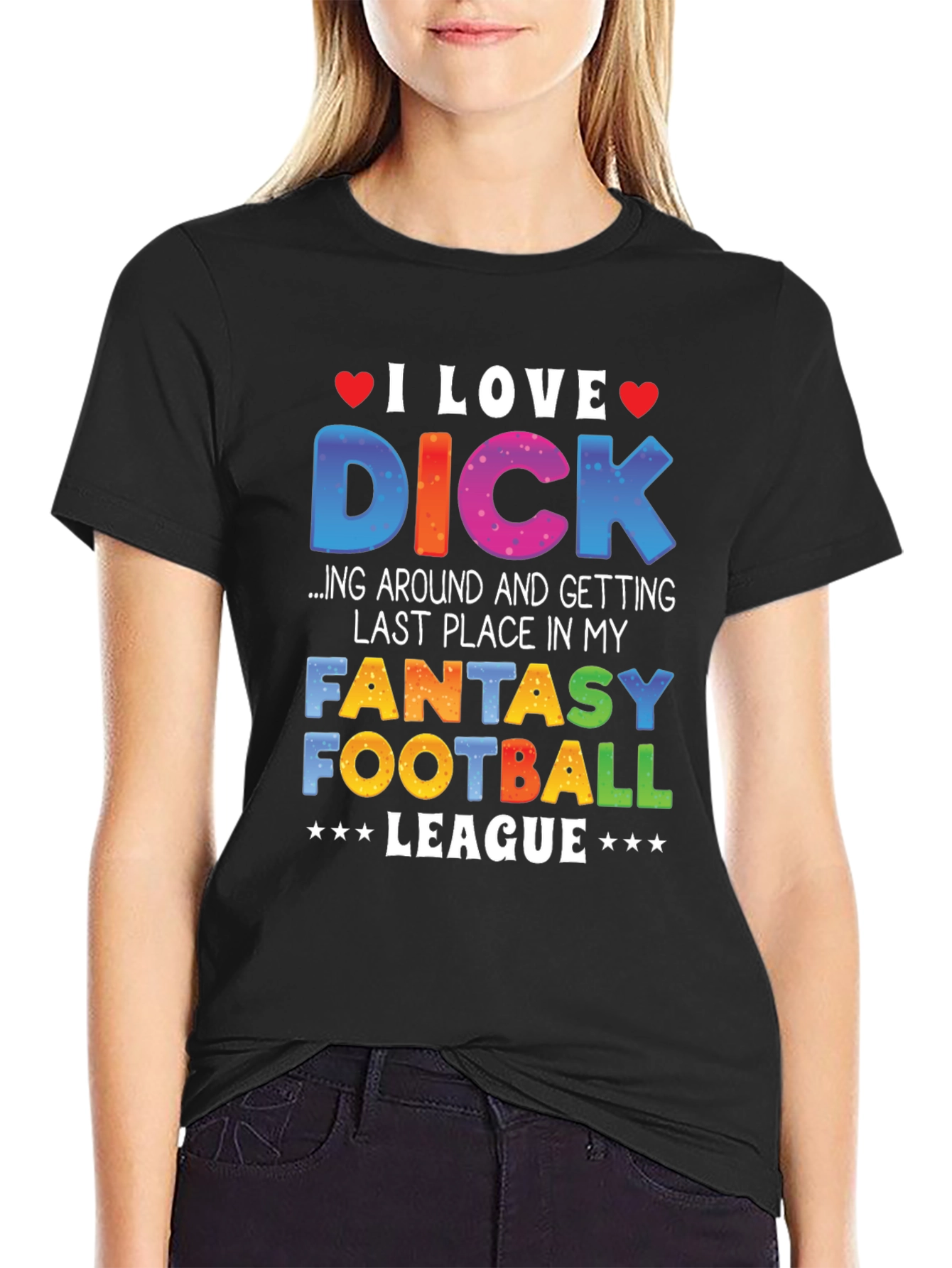 I Love Dick Fantasy Football League T-Shirt