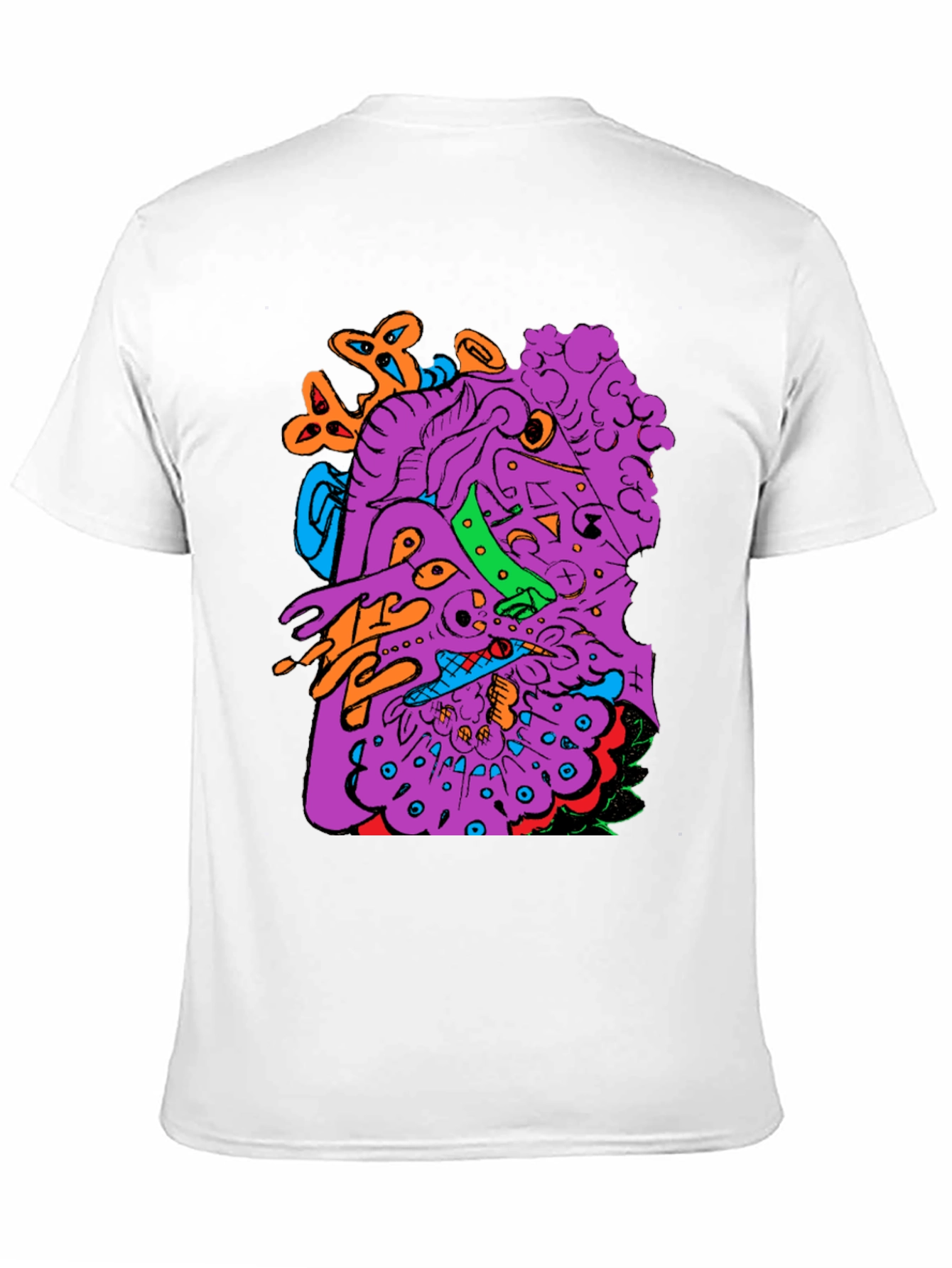Abstract Art Graphic Print T-Shirt