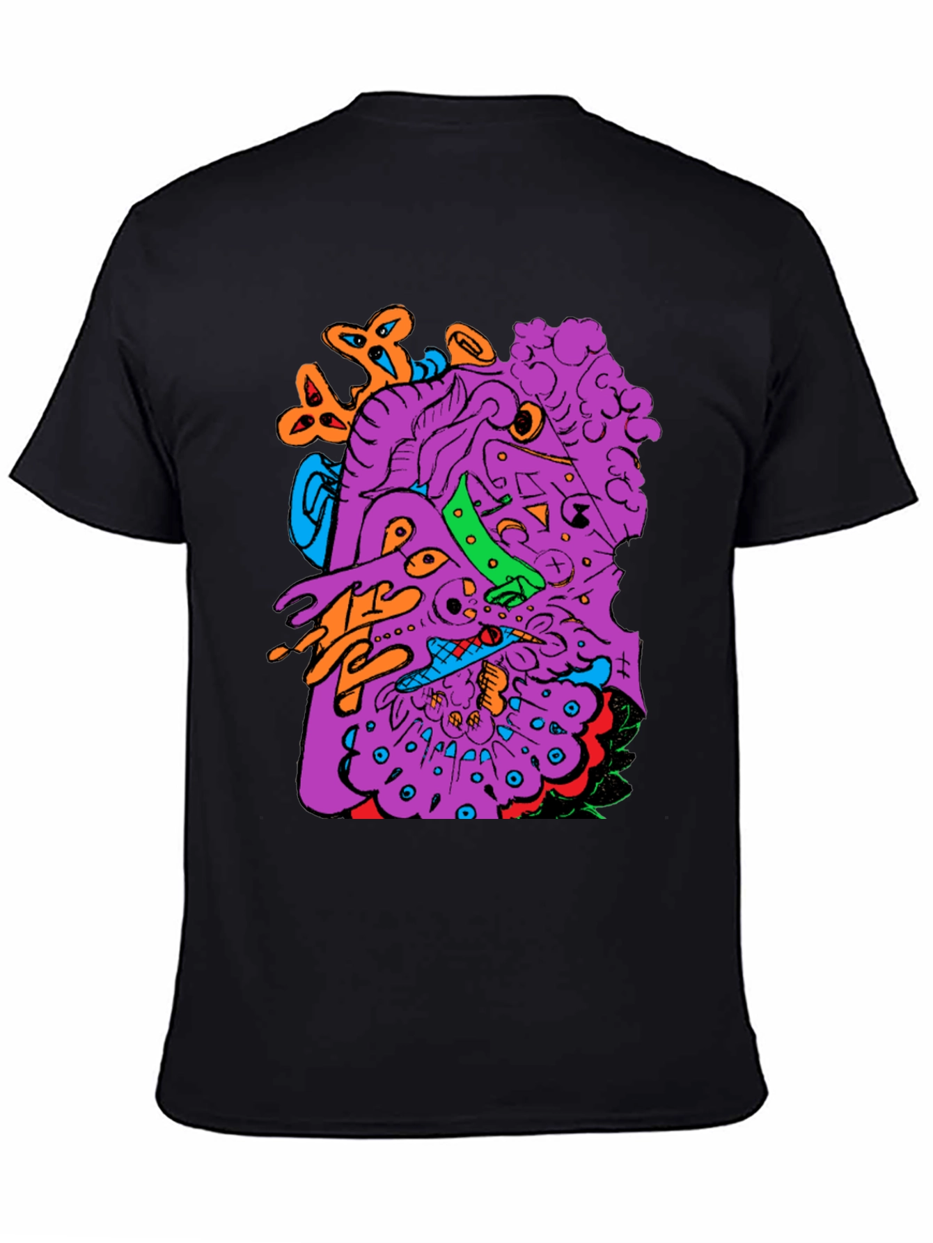 Abstract Art Graphic Print T-Shirt
