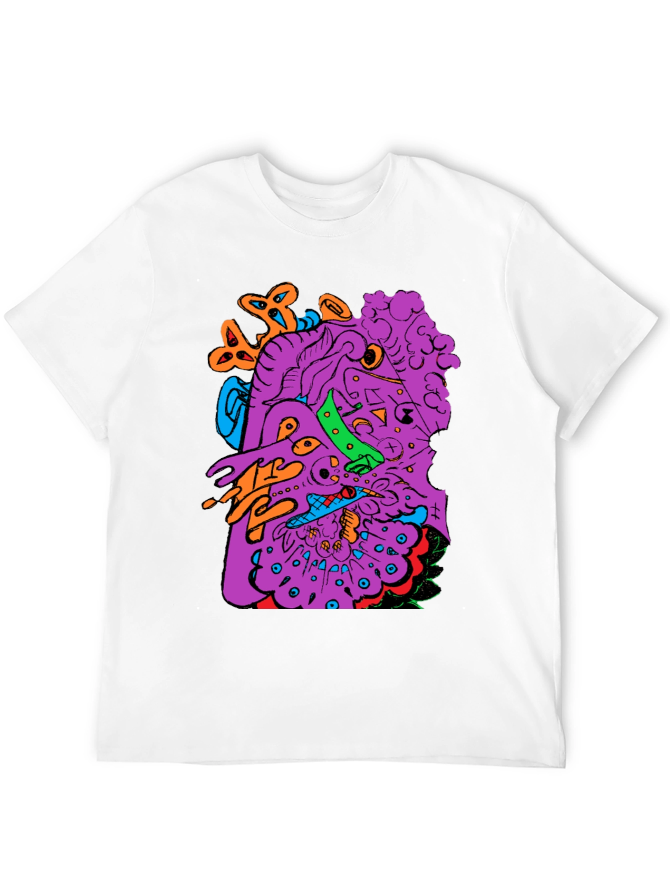Abstract Art Graphic Print T-Shirt