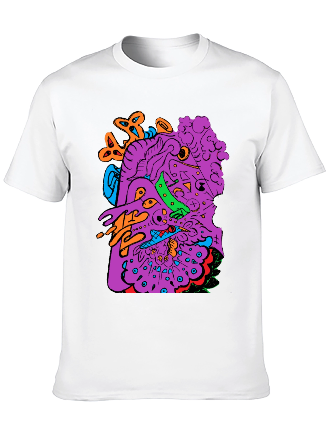 Abstract Art Graphic Print T-Shirt