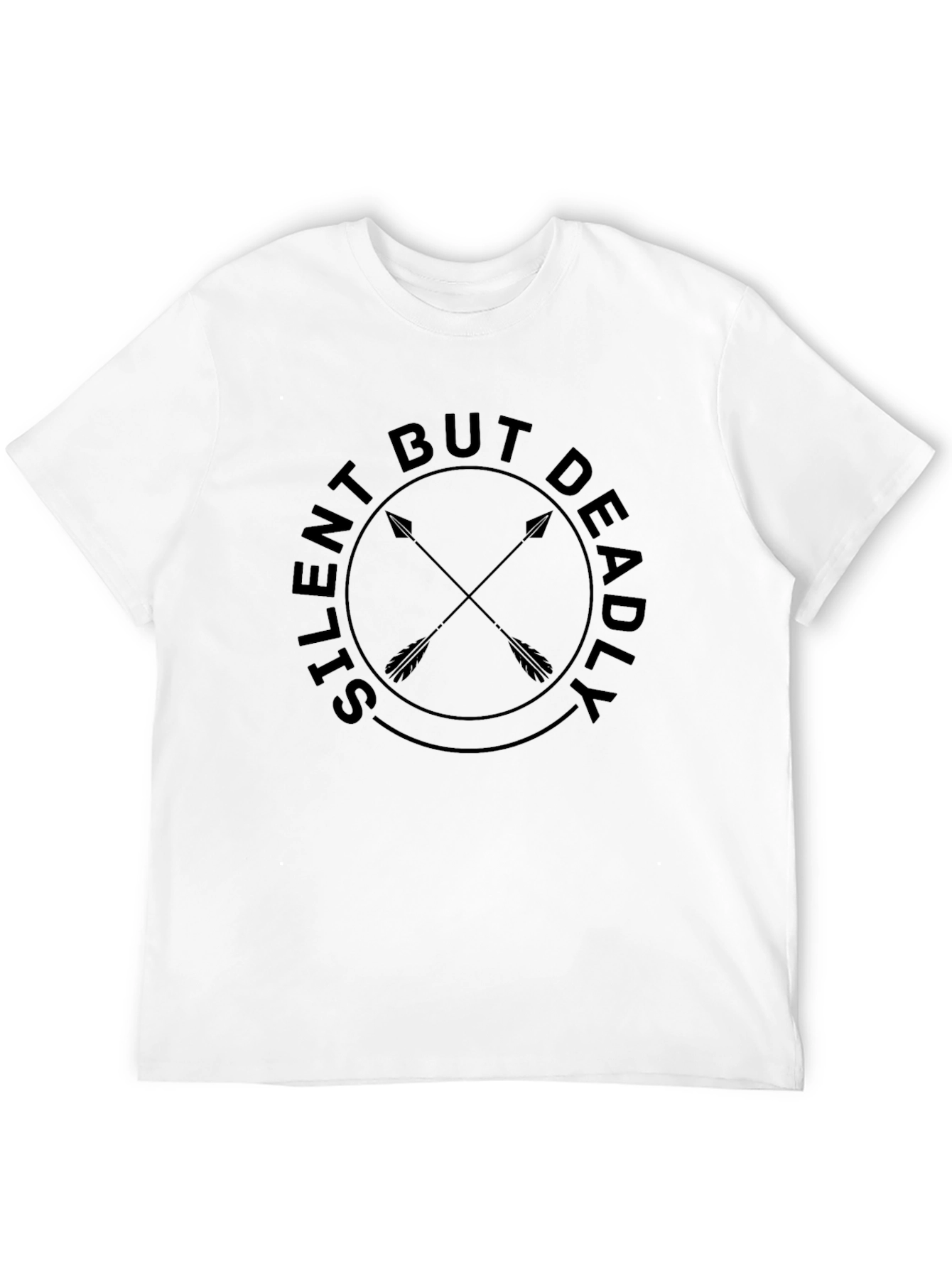 Silent But Deadly Arrow Graphic T-Shirt