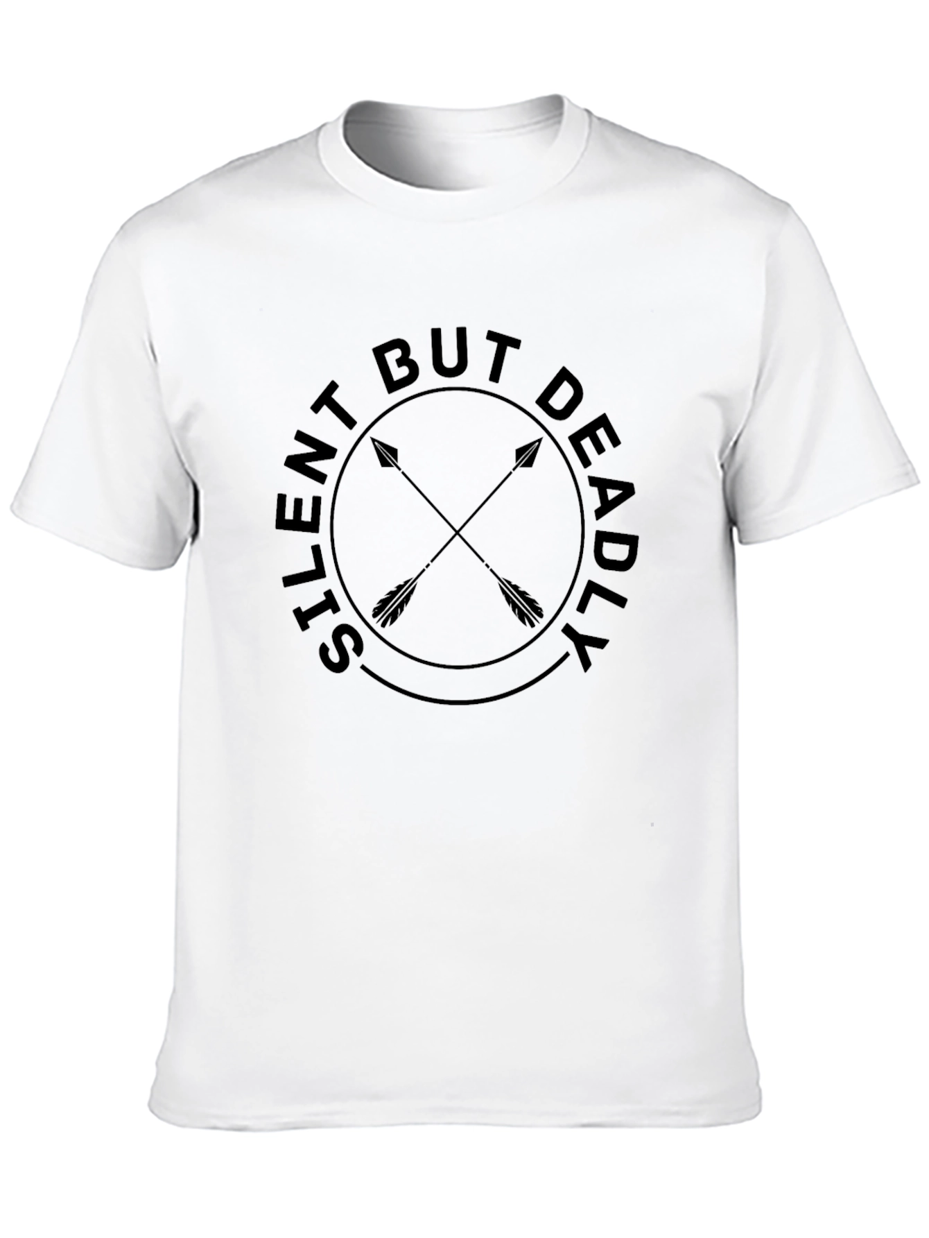Silent But Deadly Arrow Graphic T-Shirt