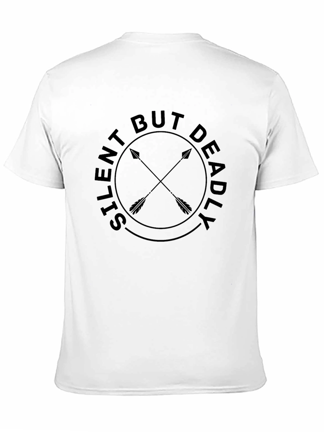 Silent But Deadly Arrow Graphic T-Shirt