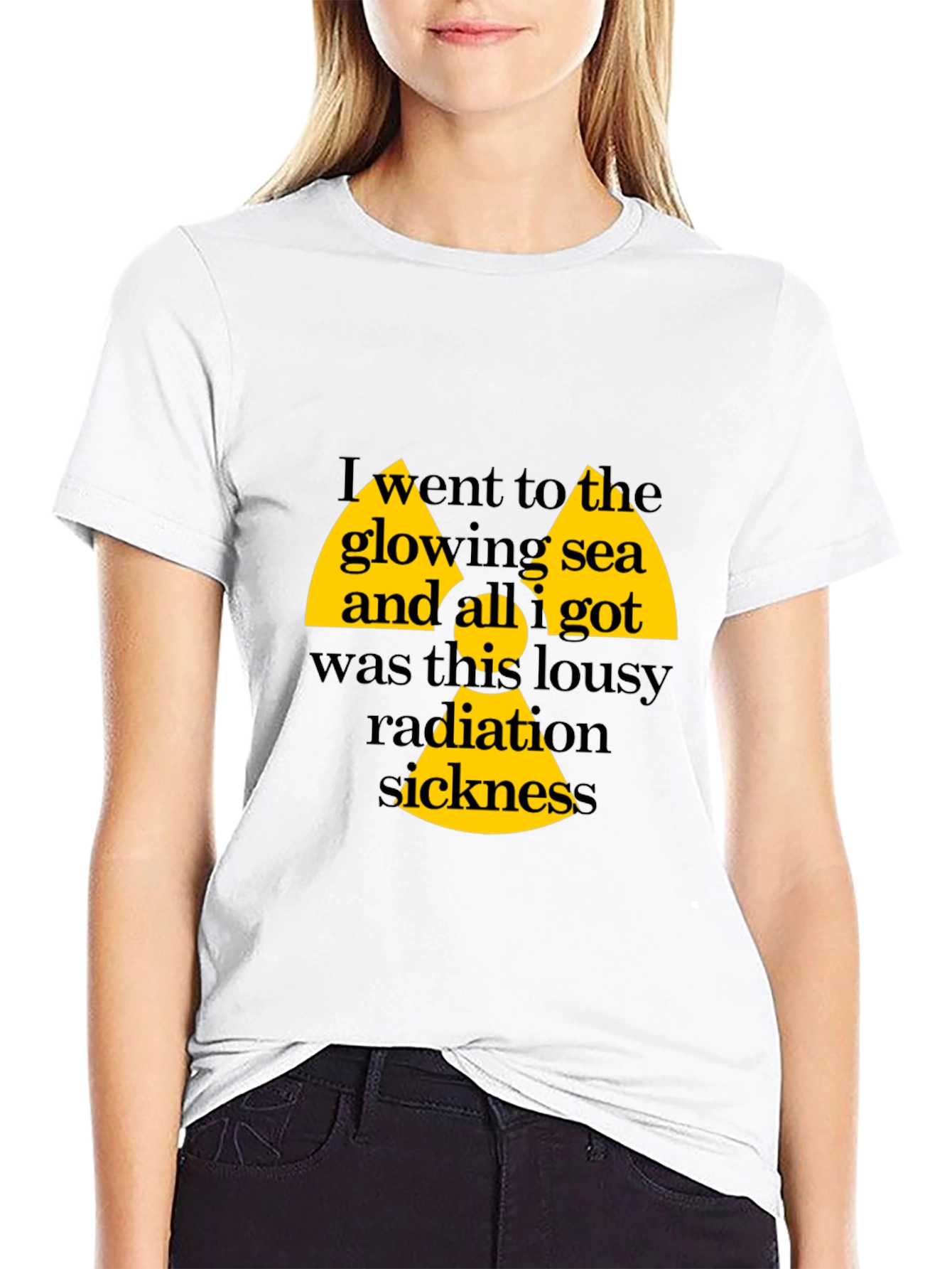 Glowing Sea Radiation Graphic T-Shirt