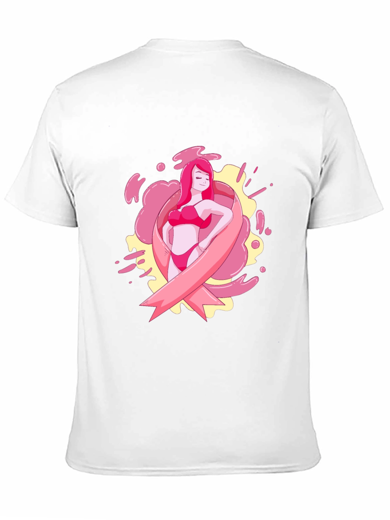 Pink Ribbon T-Shirt - Breast Cancer Awareness Tee