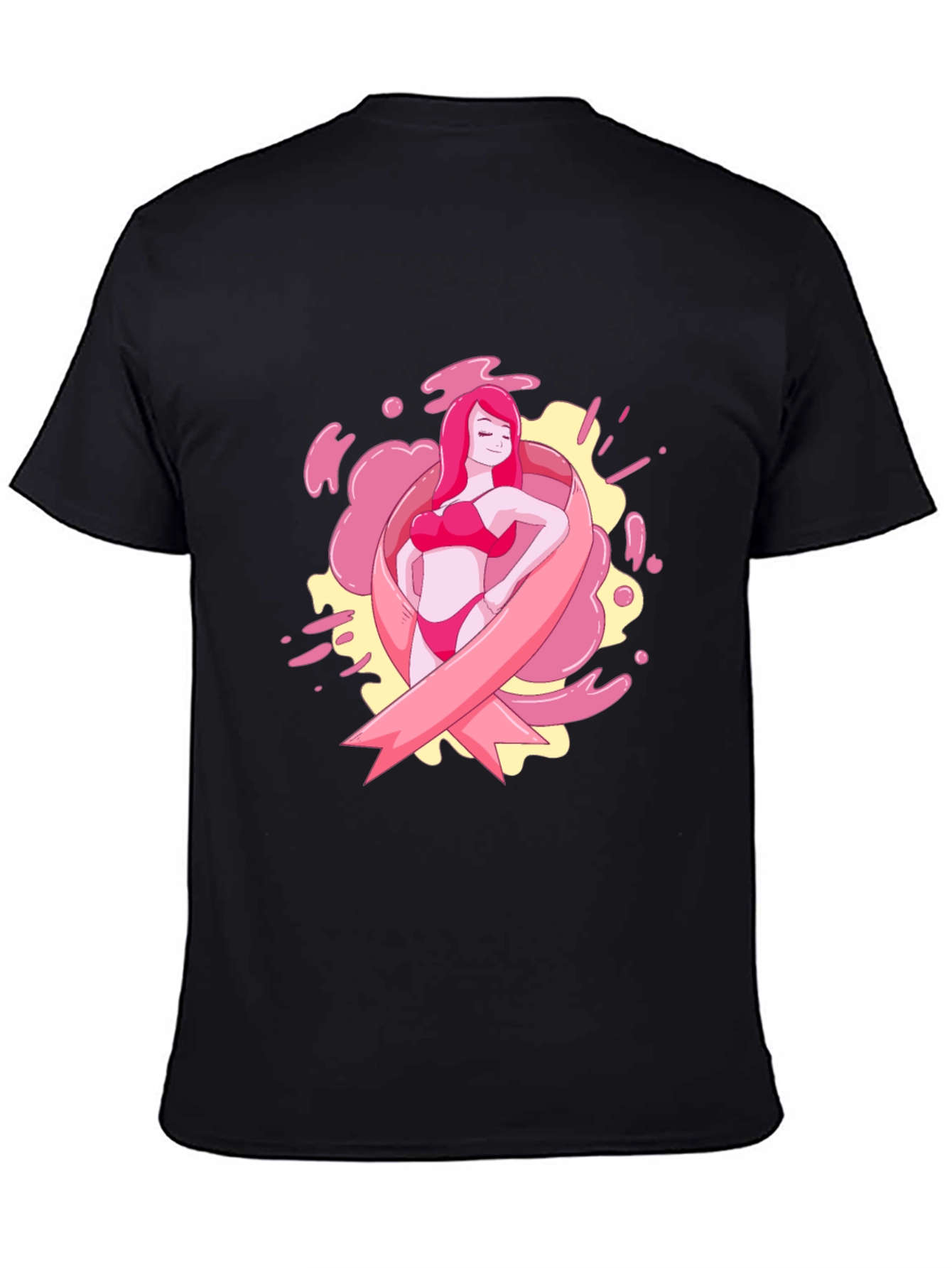 Pink Ribbon T-Shirt - Breast Cancer Awareness Tee