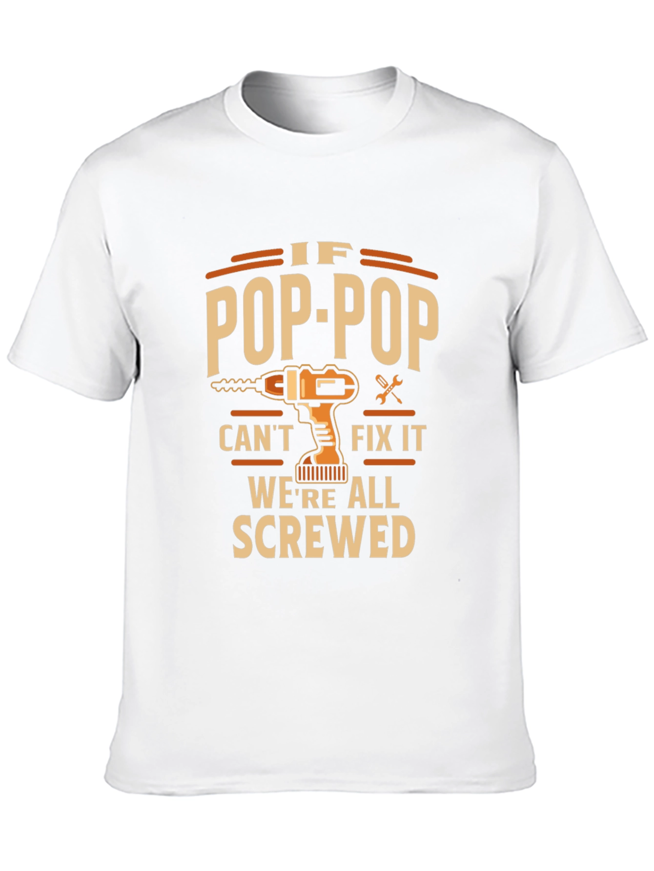 Pop-Pop Fix It T-Shirt - Grandfather Gift