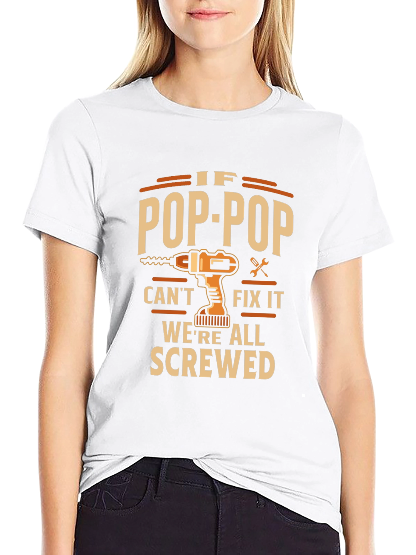 Pop-Pop Fix It T-Shirt - Grandfather Gift