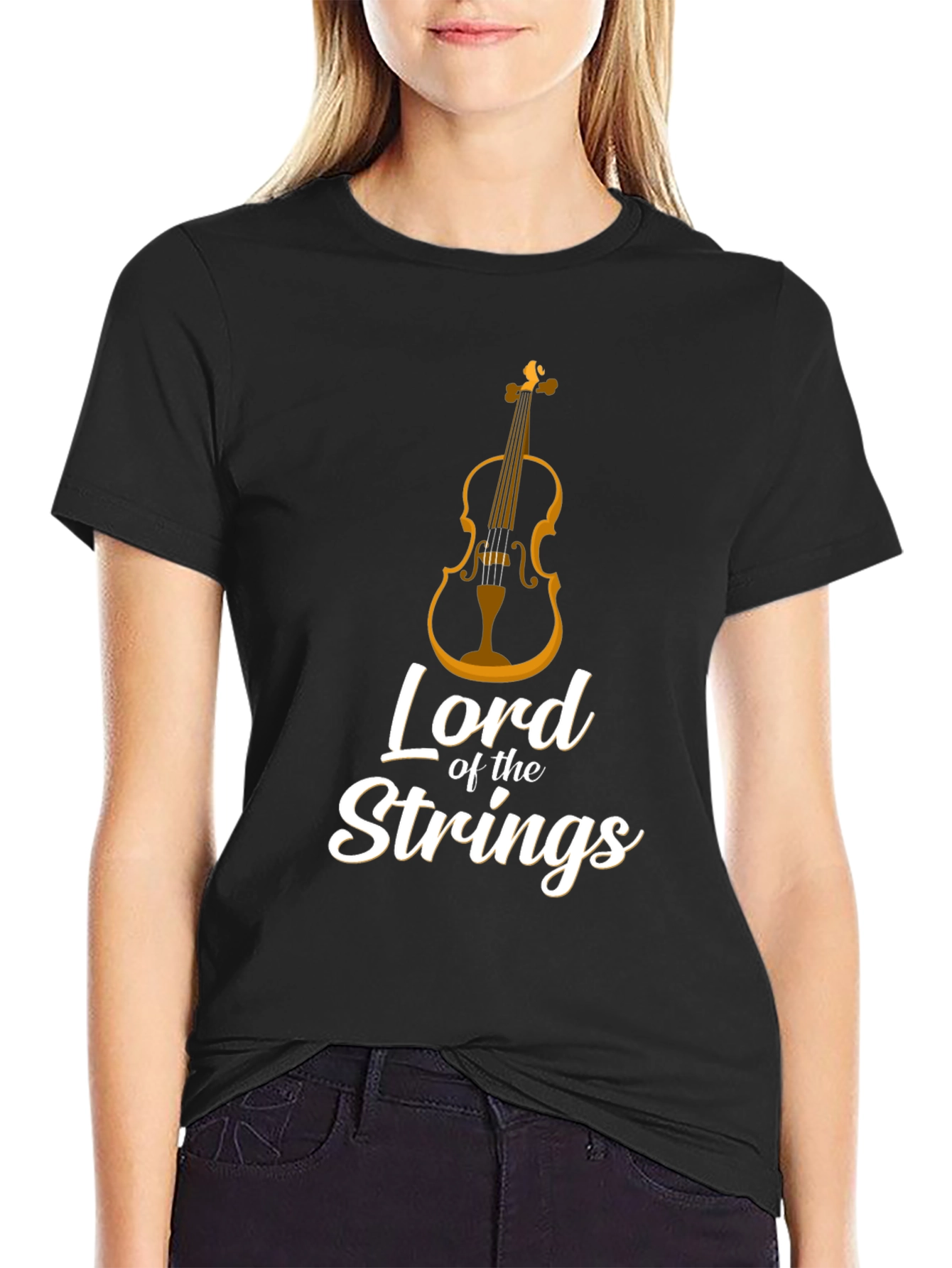 Lord of the Strings T-Shirt - Musician Apparel
