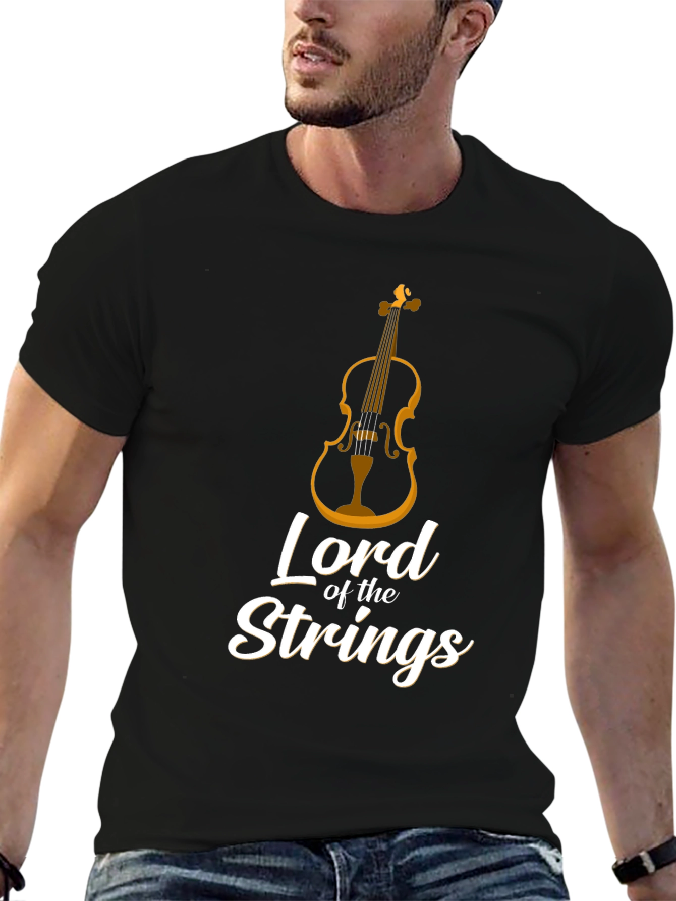 Lord of the Strings T-Shirt - Musician Apparel